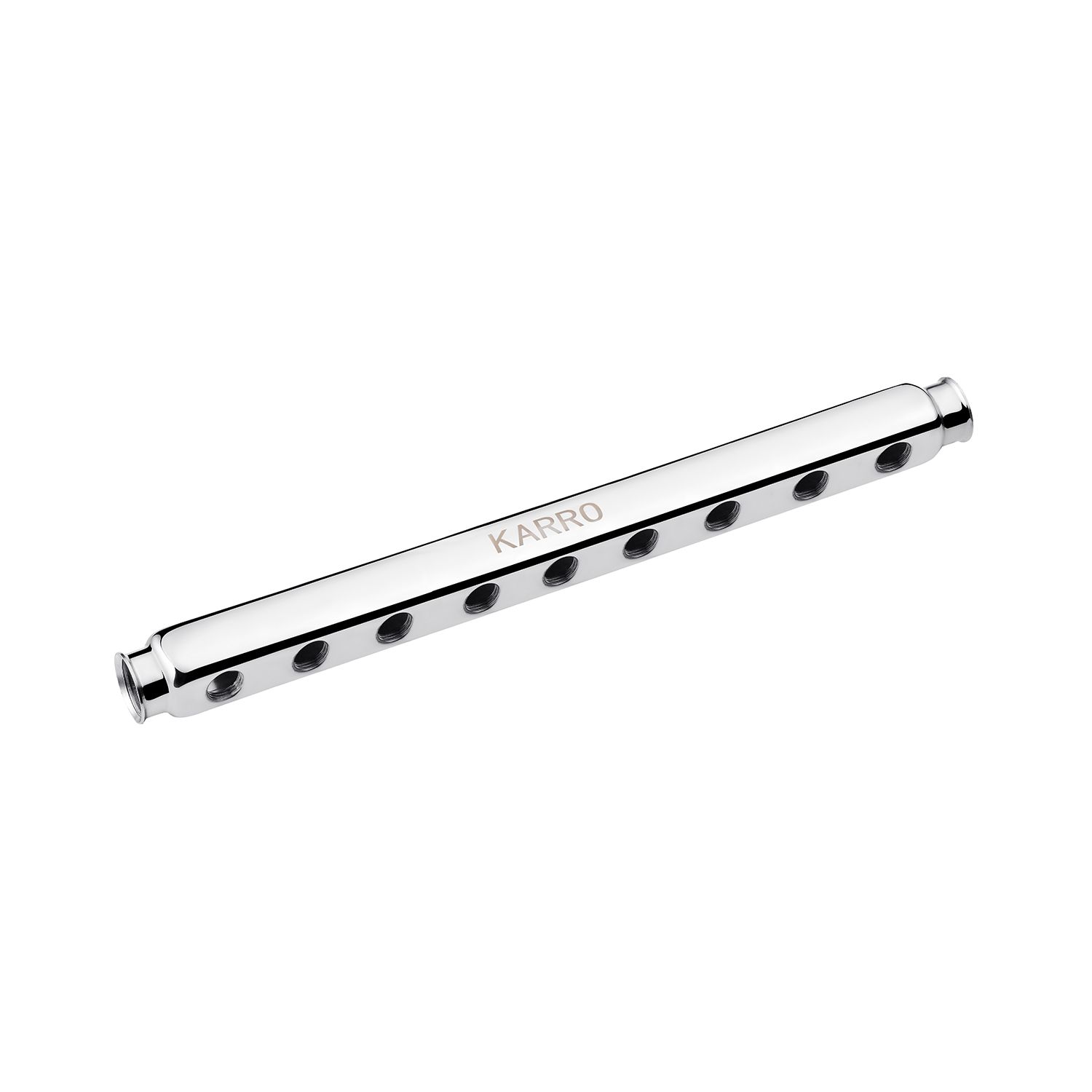 Колектор Karro на 9 виходів 1"х1/2" РВ нержавіюча сталь KR-1003