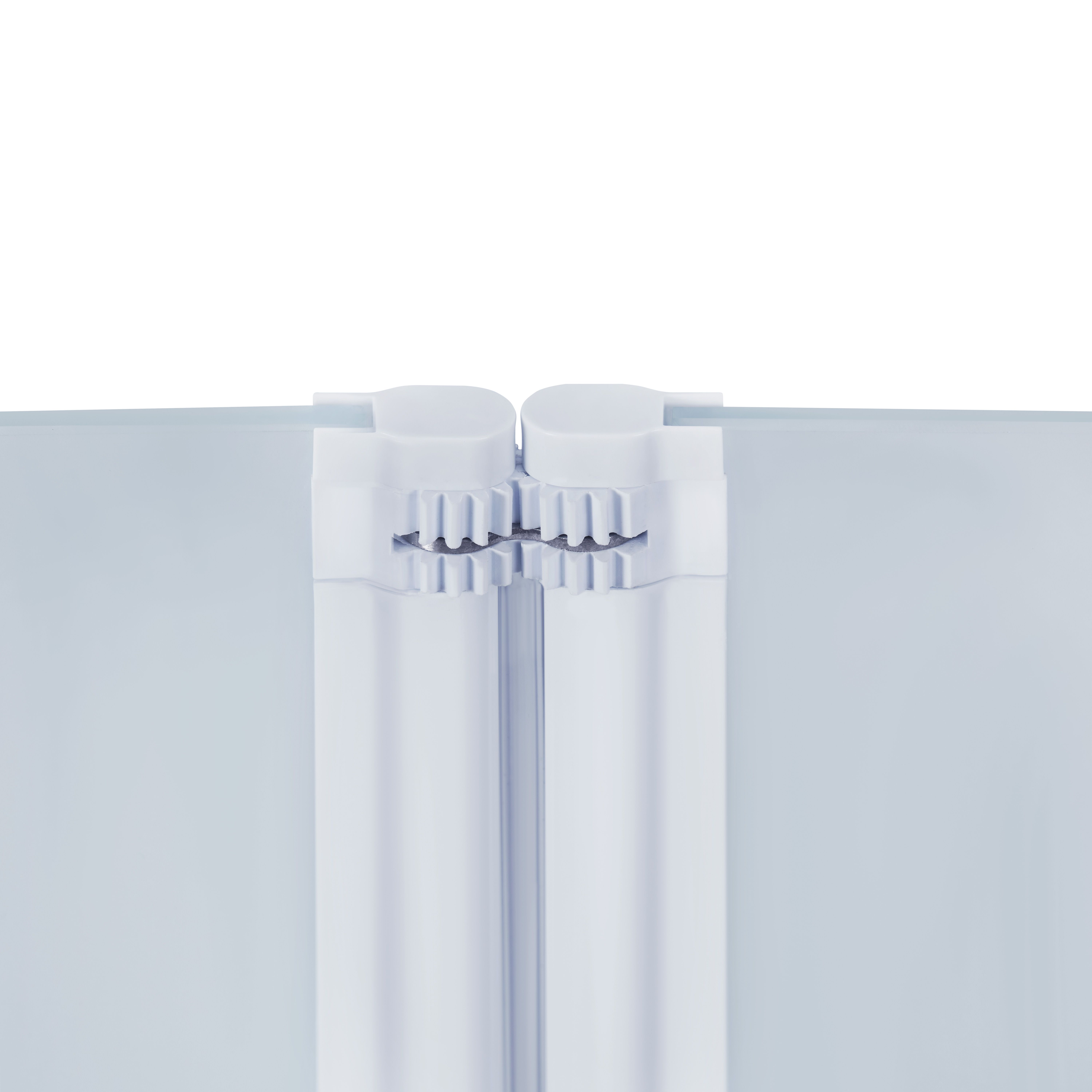 Штора на ванну Qtap Gemini WHI401314RP6 скло Pear 6 мм, 130x140 см