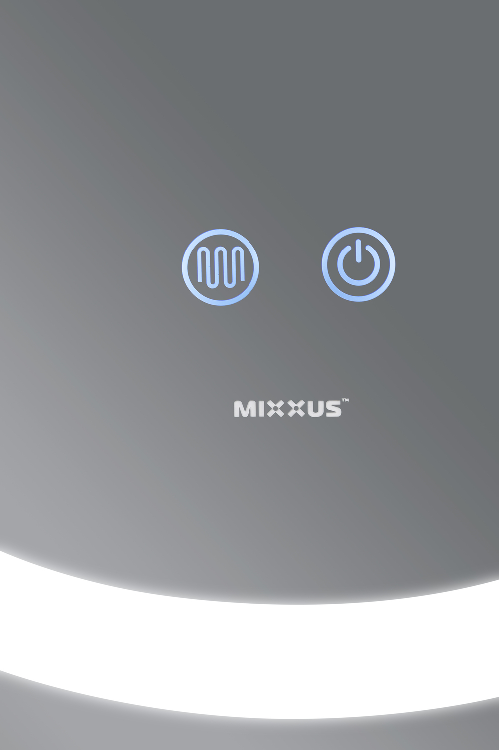 Дзеркало MIXXUS PLAIN MC03-60 з LED Touch, Anti-fog, димером, рег. яскравості (MI6662)