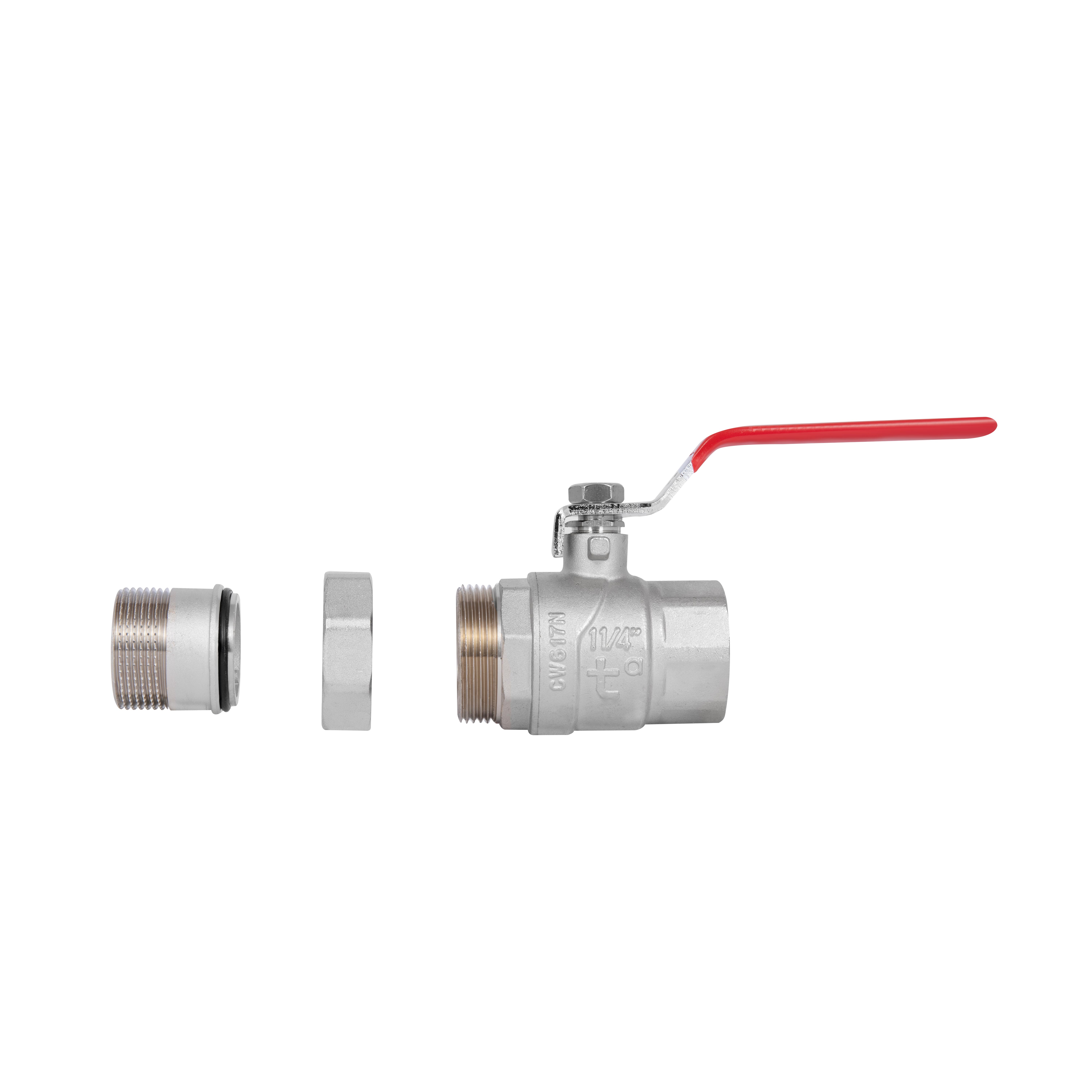 Кран кульовий «Американка» Thermo Alliance Forte 1 1/4" прямий SF220W32