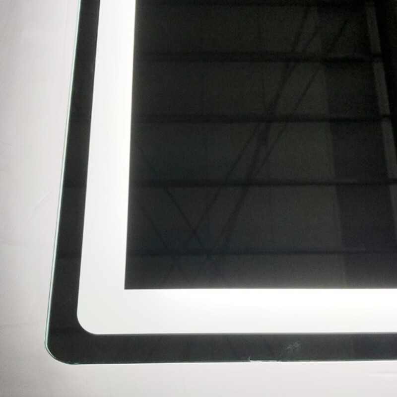 Дзеркало ZERIX MIRRA MR05-100x70 з LED Touch, Anti-fog, димером, рег. яскравості (ZX6060)