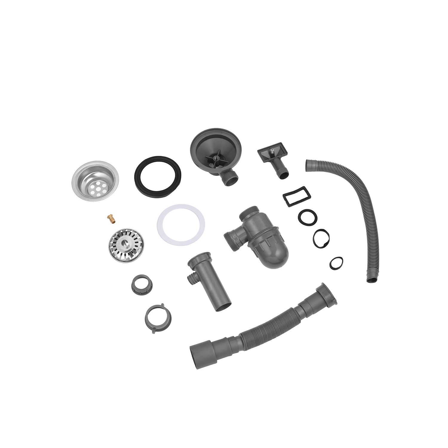 Сифон для кухонної мийки Kroner KRP Siphon - 011 3 1/2"х50/40 мм