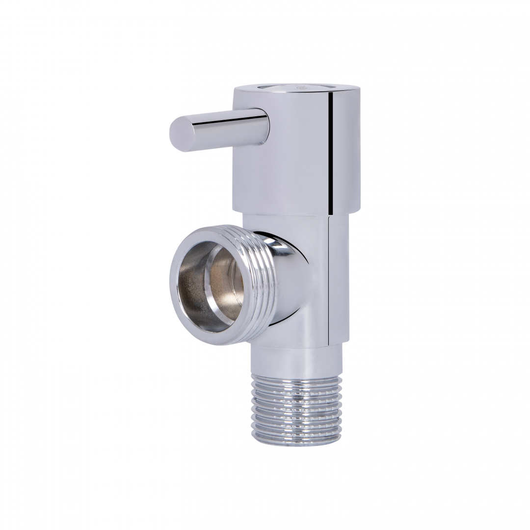 Кран кутовий Thermo Alliance Standart (ручка паличка) з керам.буксою 1/2"Н х 3/4"Н SF343W1520