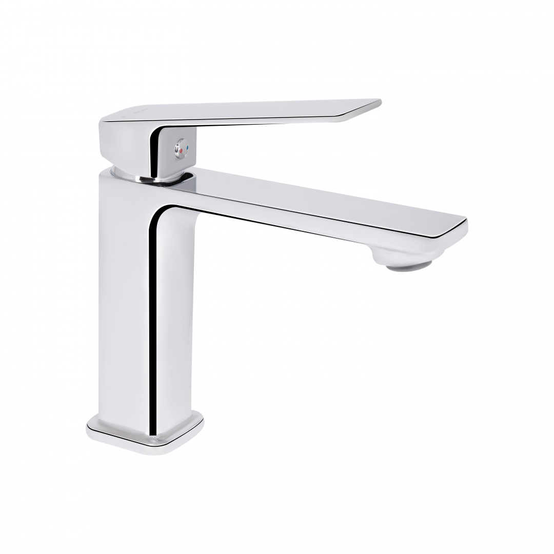 Змішувач для раковини низький Qtap Capricorn, Chrome (k26) QTCAP1060102C48219