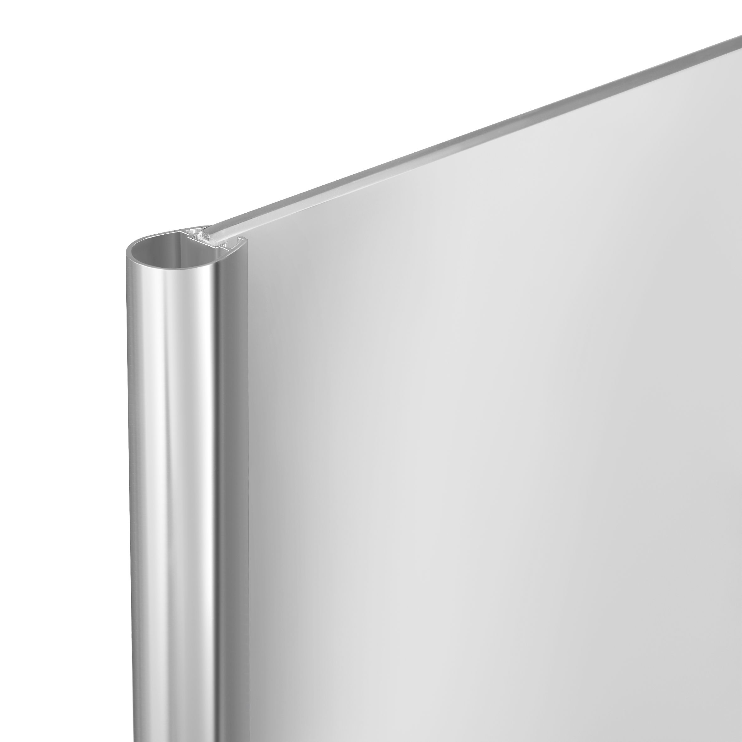 Штора на ванну Lidz Brama SS120x140L.CRM.TR стекло прозрачное 6 мм, левая