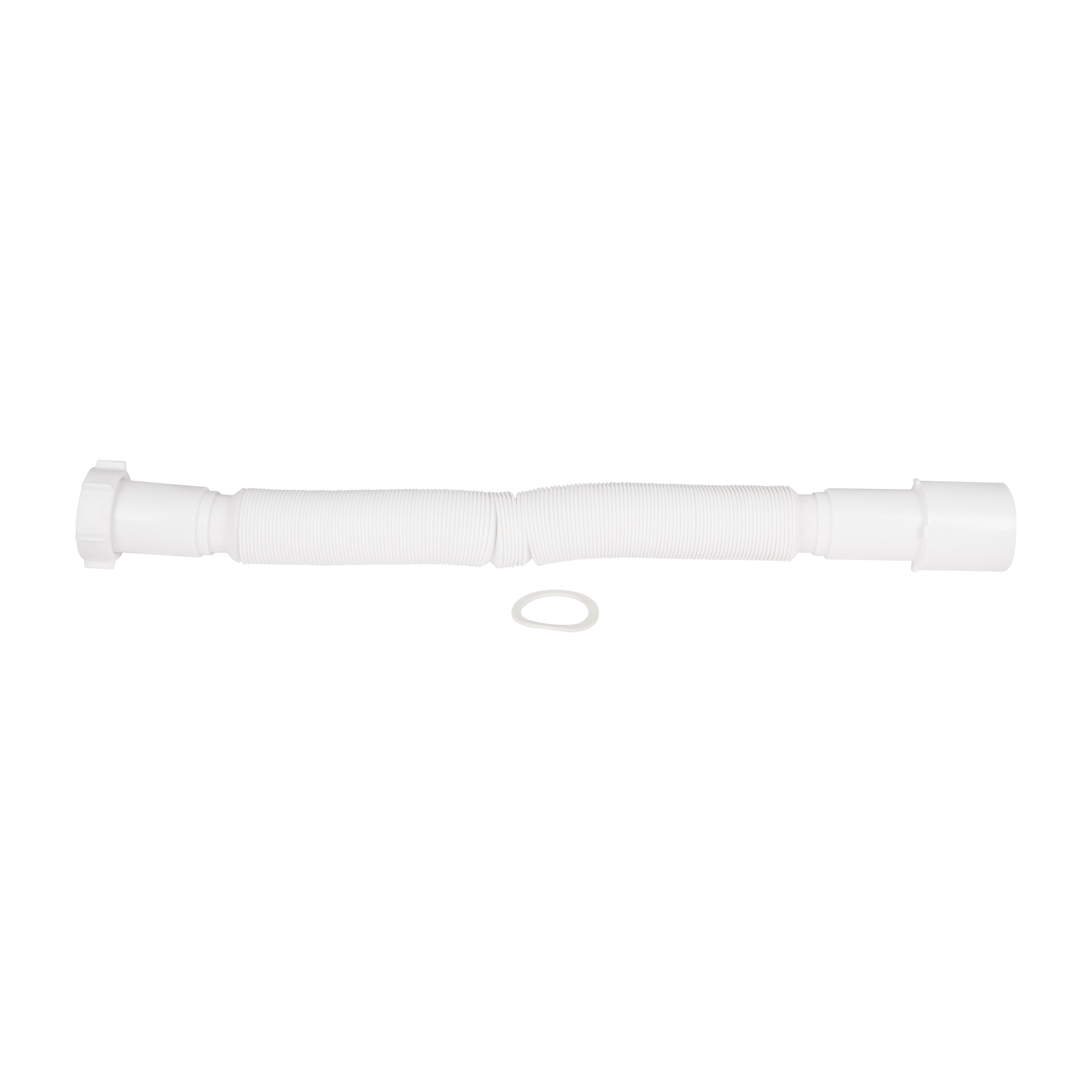 Гнучка труба Lidz (WHI) 60 01 G002 01 з накидною гайкою 1 1/2" довжина 1200 мм