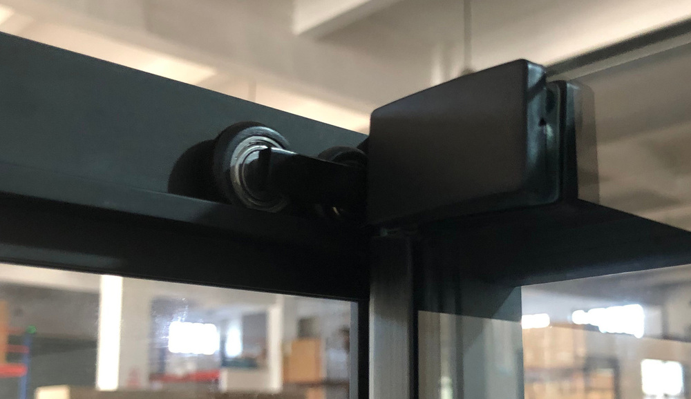 Душова кабіна без піддону MIXXUS PREMIUM QUADRO SC01-90x90x195-TR BLACK прозоре скло 6мм (MI8292)