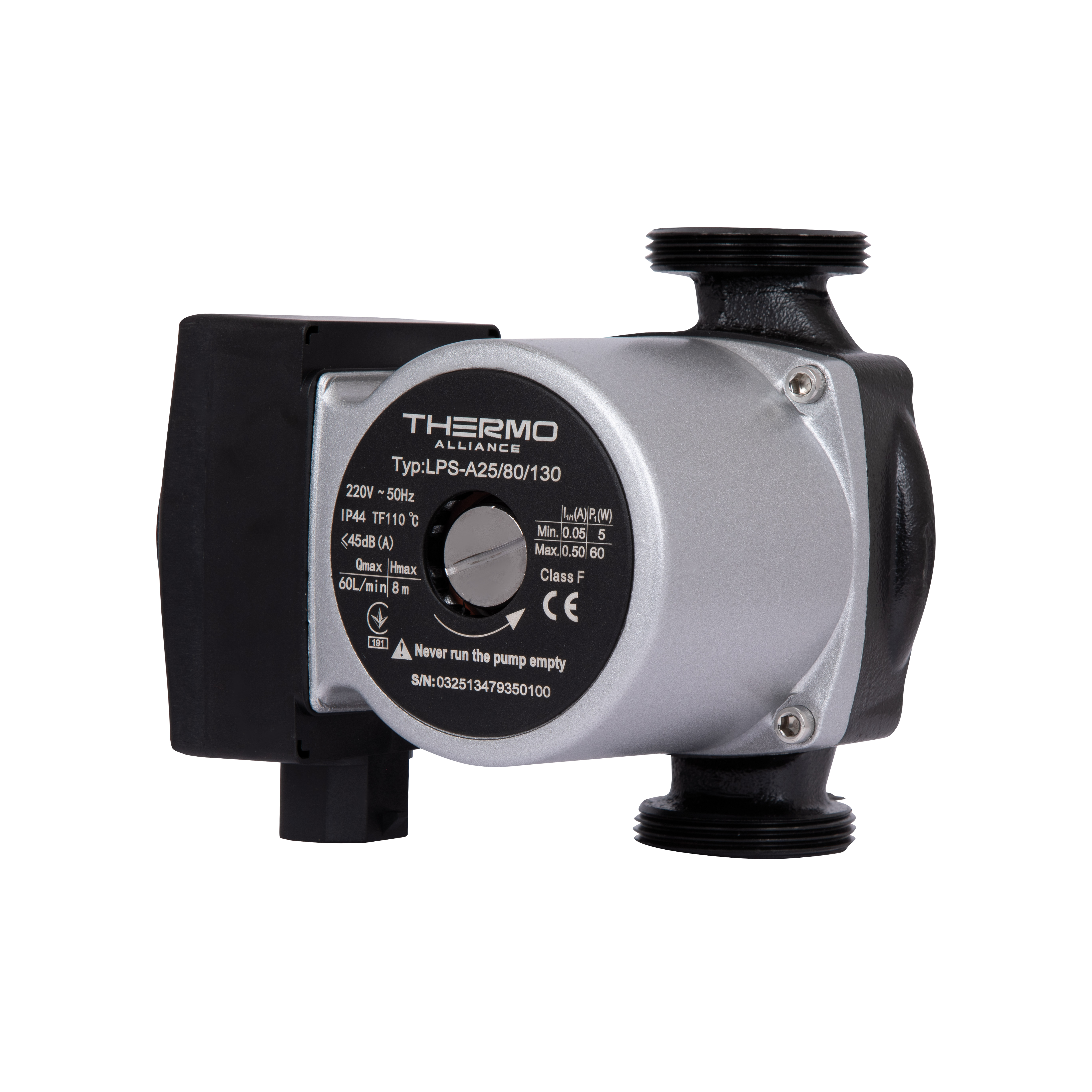 Насос циркуляційний Thermo Alliance LPSA 25/80/130 енергозберігаючий