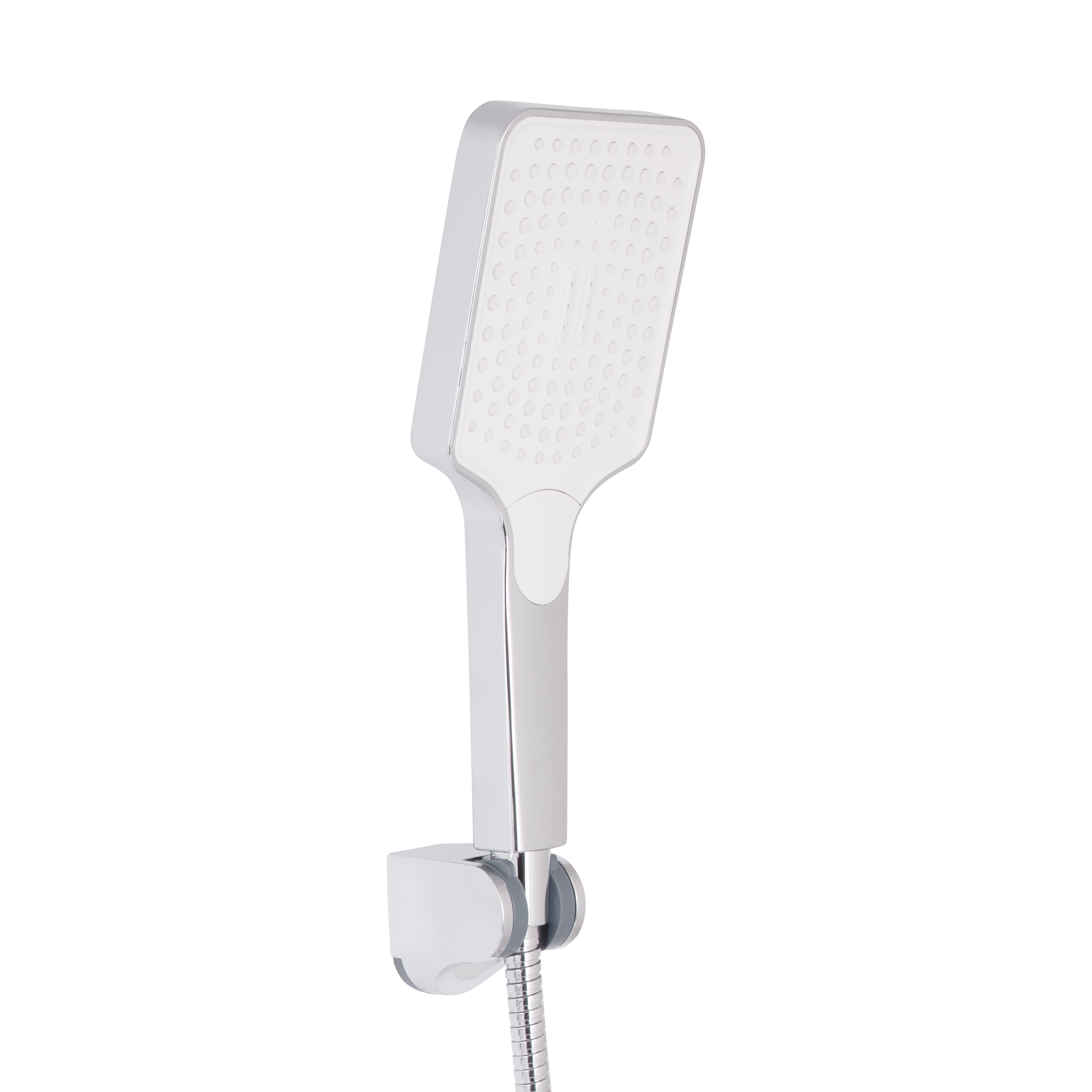 Змішувач для ванни Qtap Crow з душовим гарнітуром QTCRO259CRM48646 Chrome