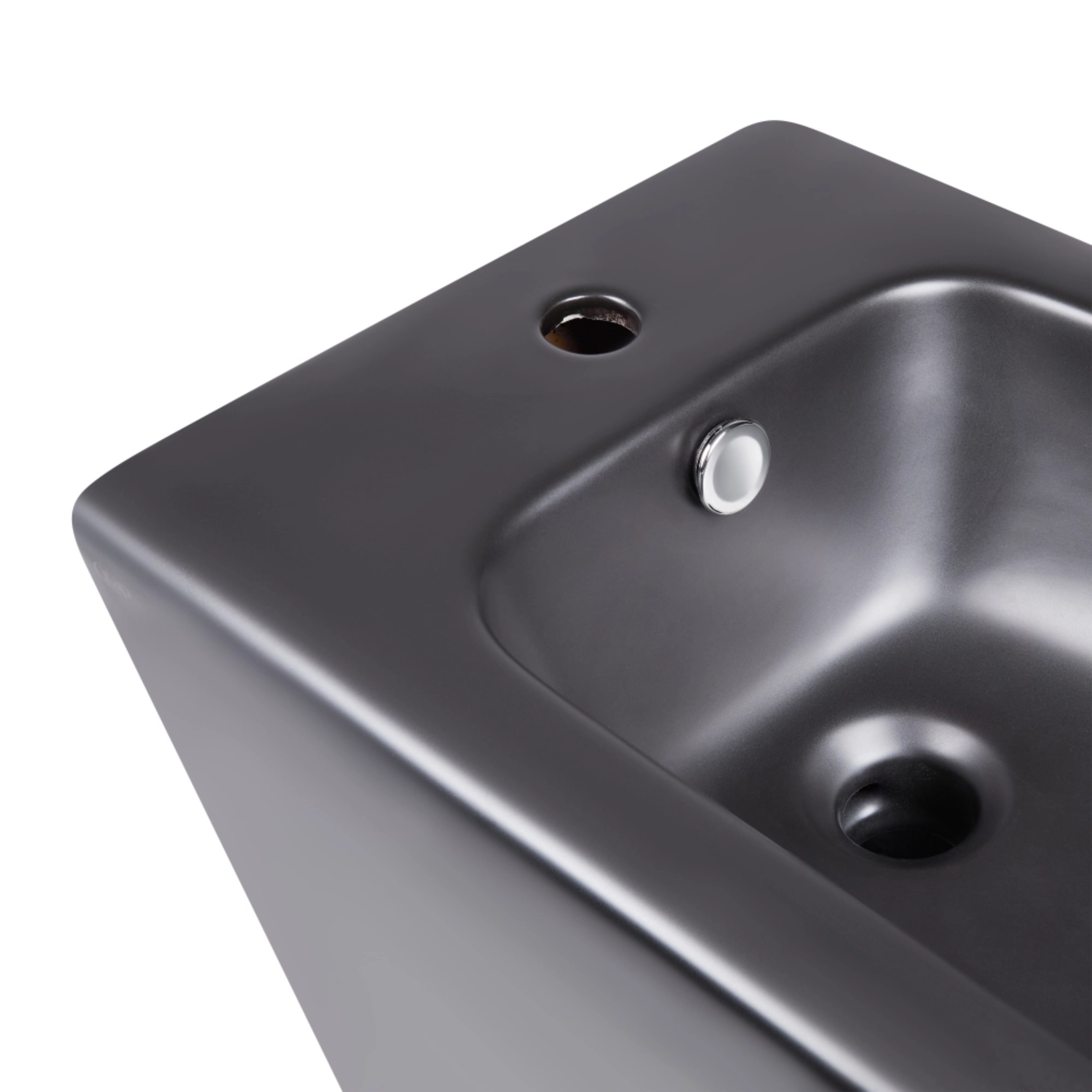 Акційний набір: Унітаз напольний Robin Ultra Quiet QT13226083AMB 660x360x855 Black + Біде напольне Robin QT13442141CMB 565x360x405 Black
