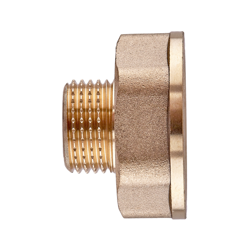 Перехідник Koer KF.A0608.WN - 3/4"x1/2" без нікелю (MX1522)