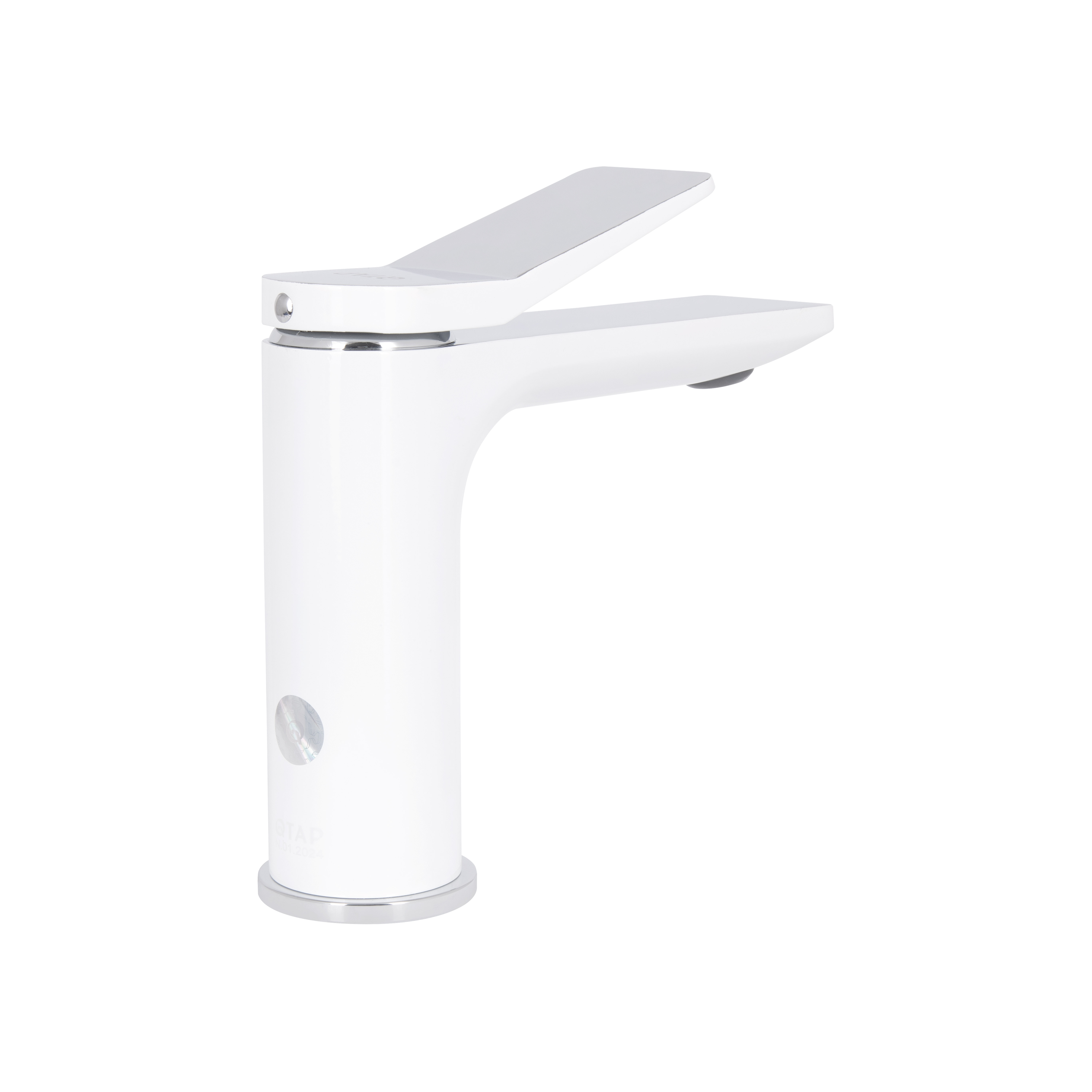 Змішувач для раковини Qtap Presto QTPRE270CRW45576 Chrome/White