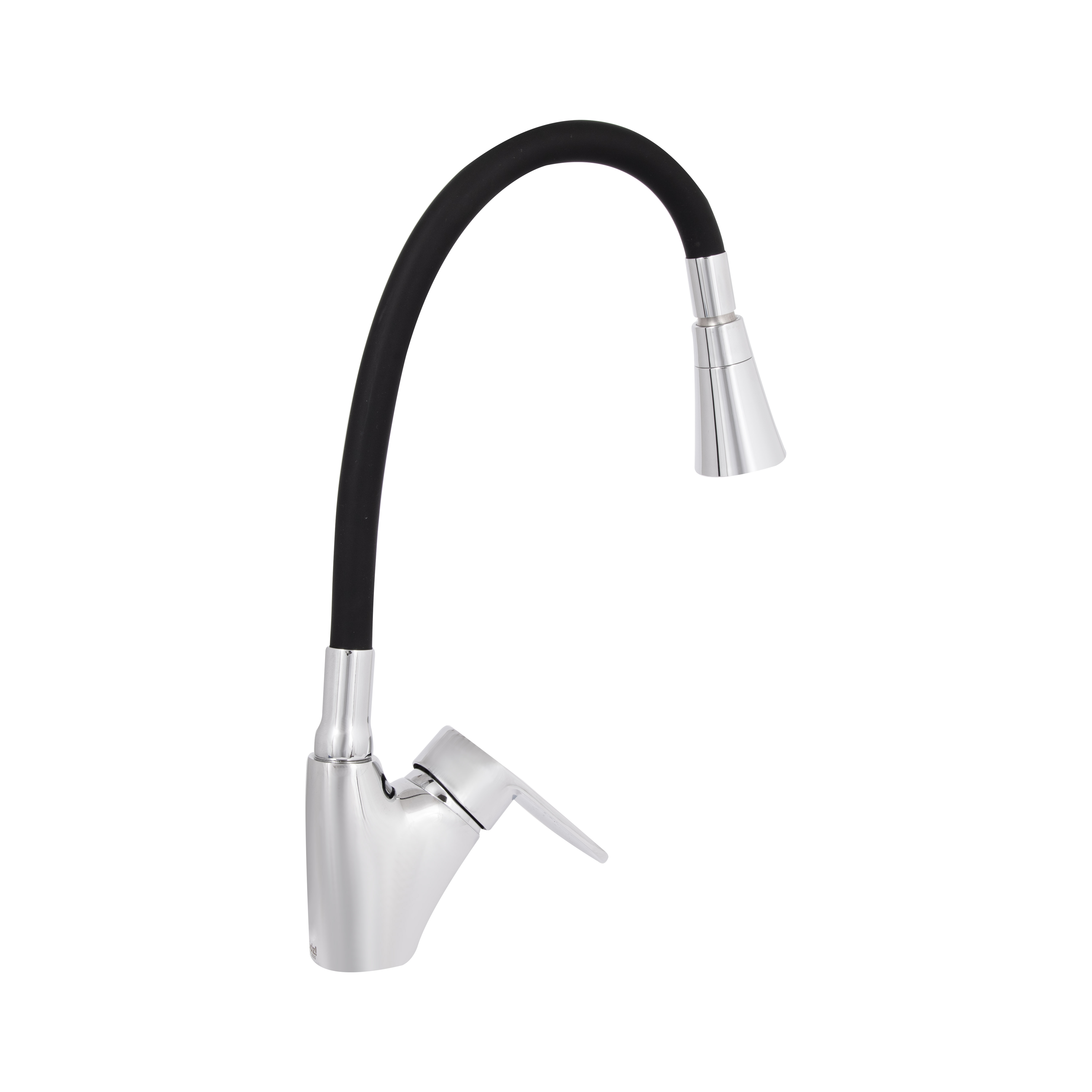 Змішувач для кухні Lidz Tani 007F3 з гнучким виливом (k40) LDTAN007F3BCR37649 Chrome/Black