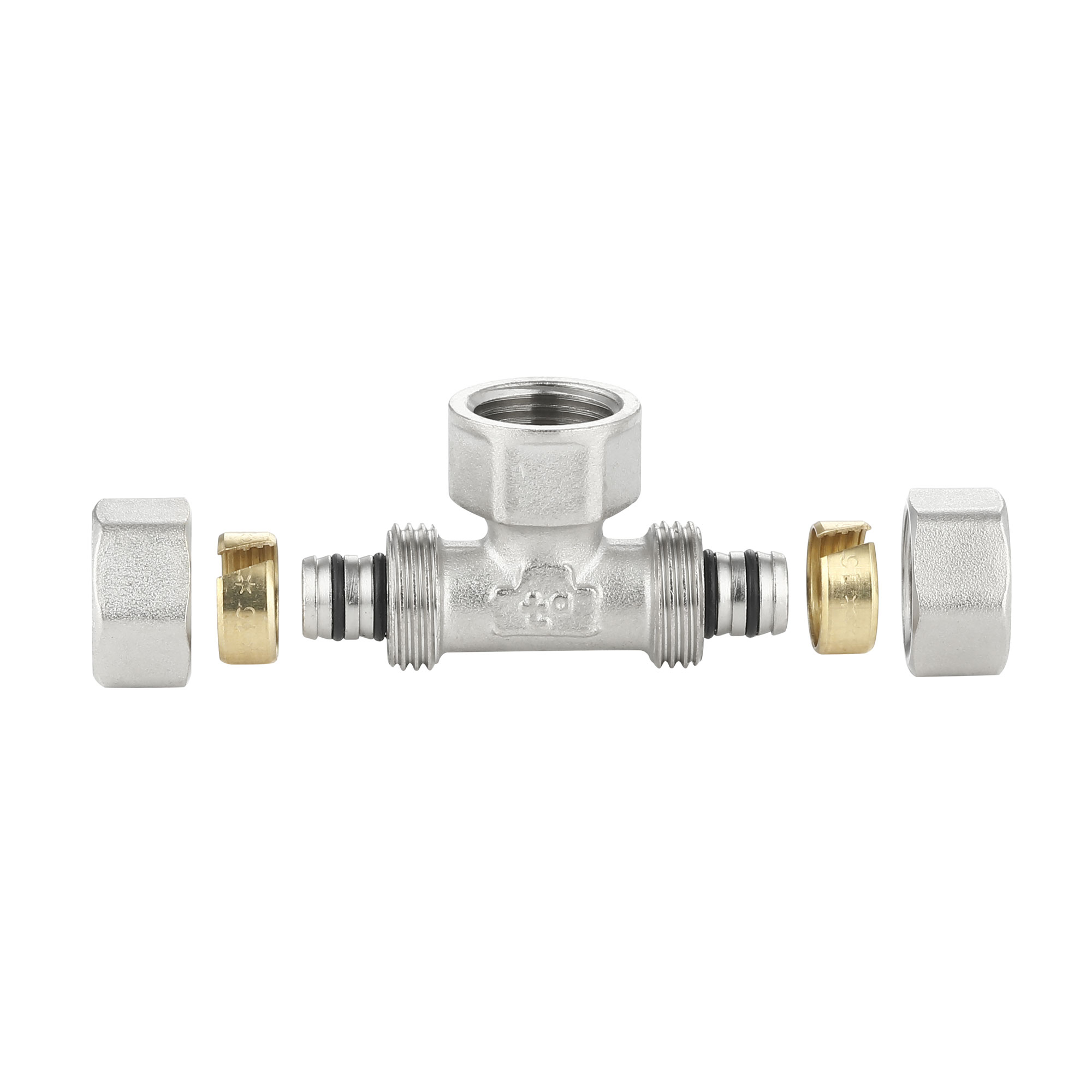 Трійник обтискний Thermo Alliance Standart 16х1/2"х16 ВР SD159W161516