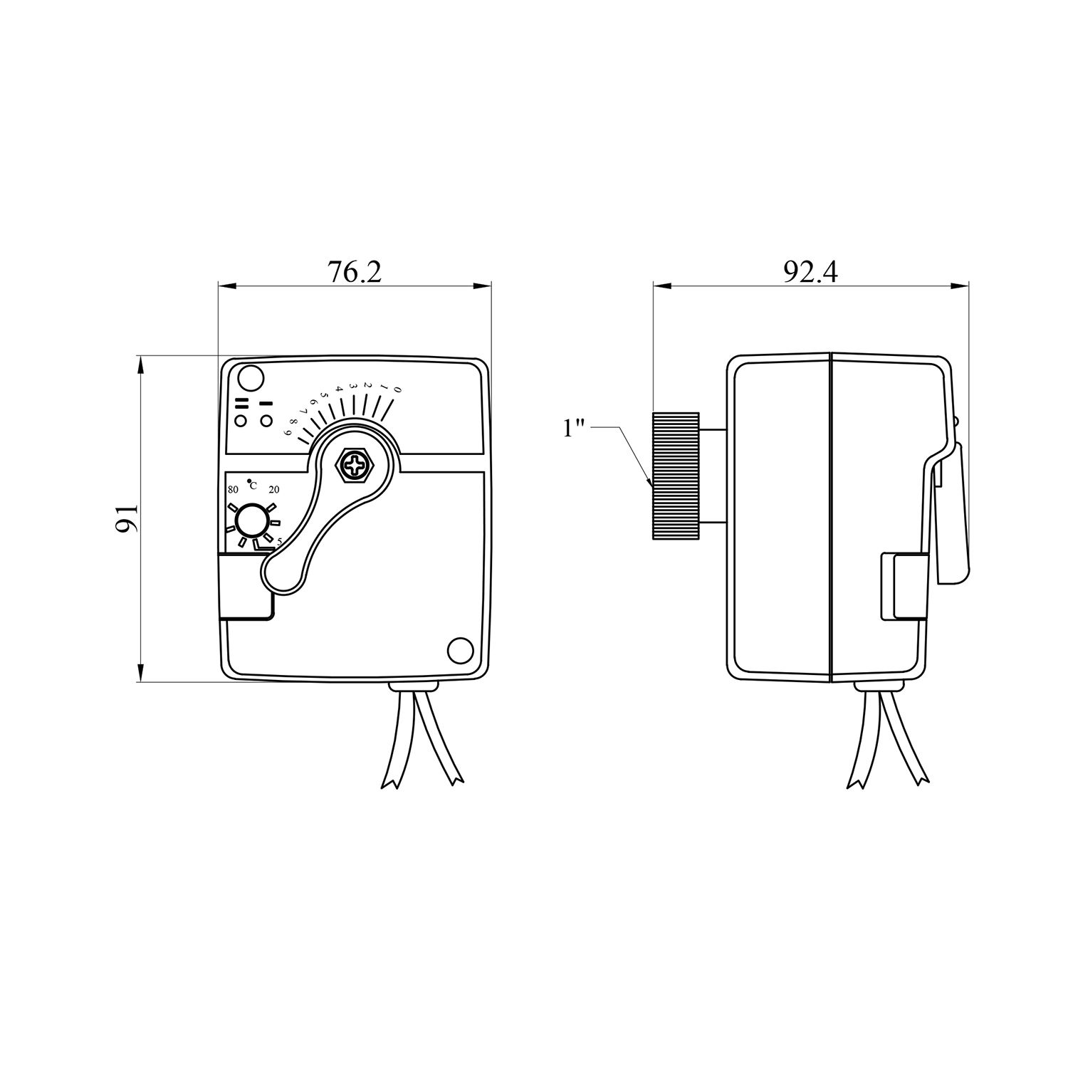 Сервоприлад насосної групи Karro латунний KR-57510
