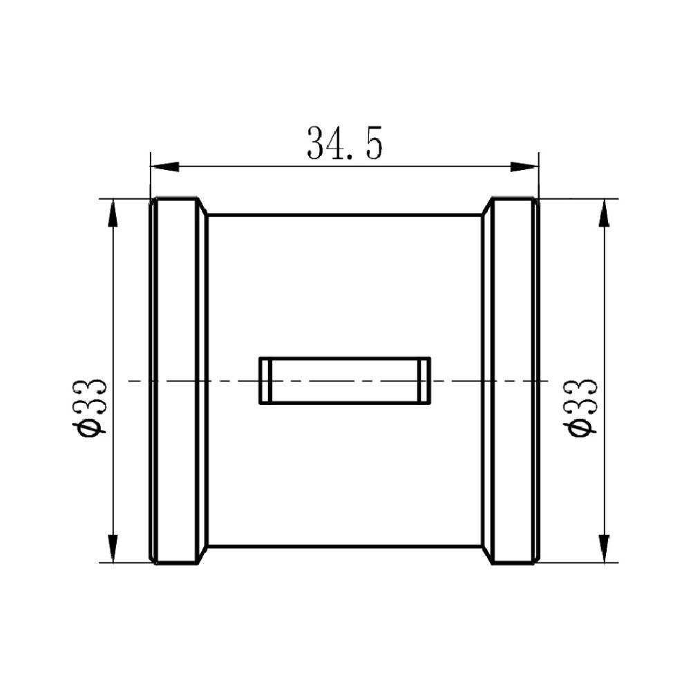 Муфта SD Forte 3/4" ВВ хром SF356H20