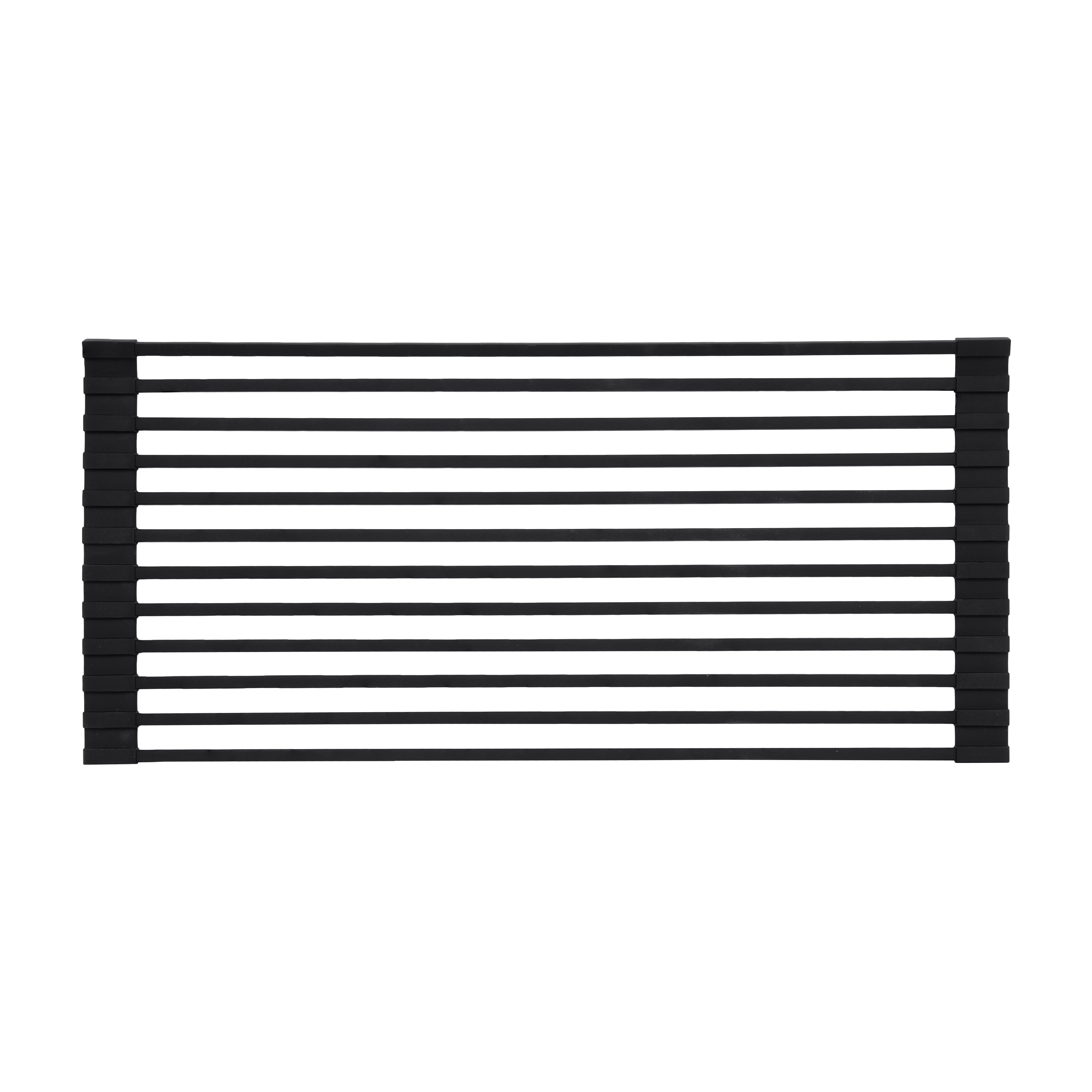 Сушарка на кухонну мийку Lidz Acsis LA04 Black, квадратна основа, для посуду 430х216 мм LDACSLA04BLM49762