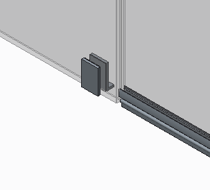 Двері у нішу розпашні KOER SR SD04-120x200-TR-01 прозоре скло EASY CLEAN 10мм хром (KR5387)