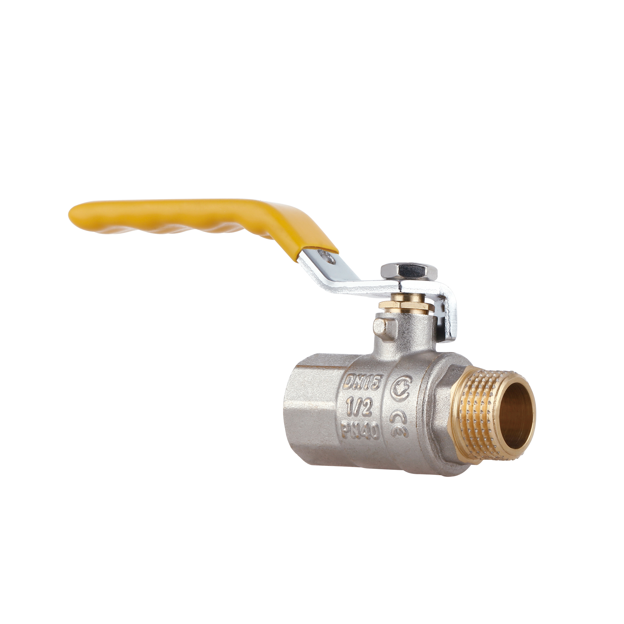 Кран кульовий Thermo Alliance Standart 1/2" ВЗ для газу (важіль) SD605NG15PN40