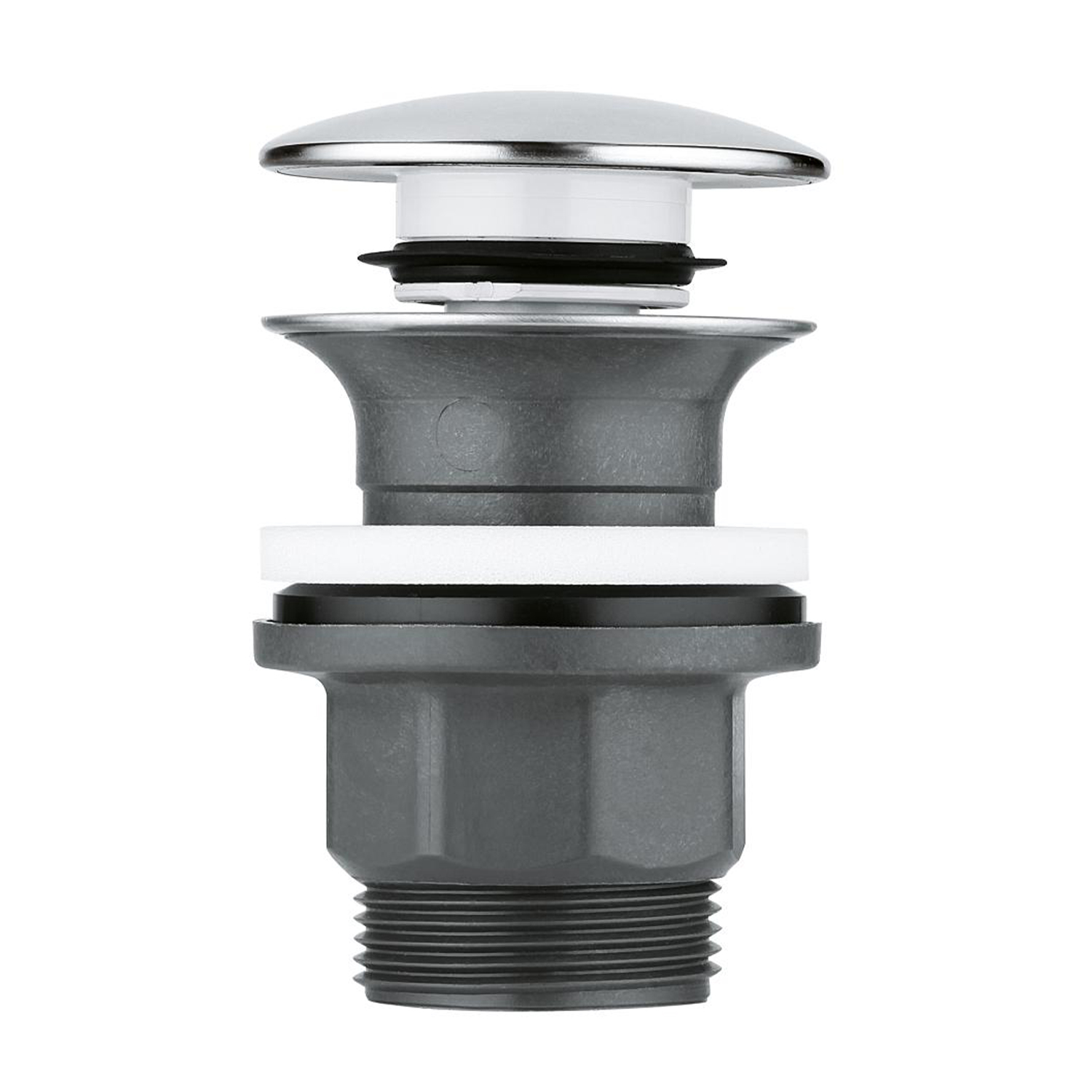 Донний клапан для раковин Grohe 1 1/4" з переливом 40824000