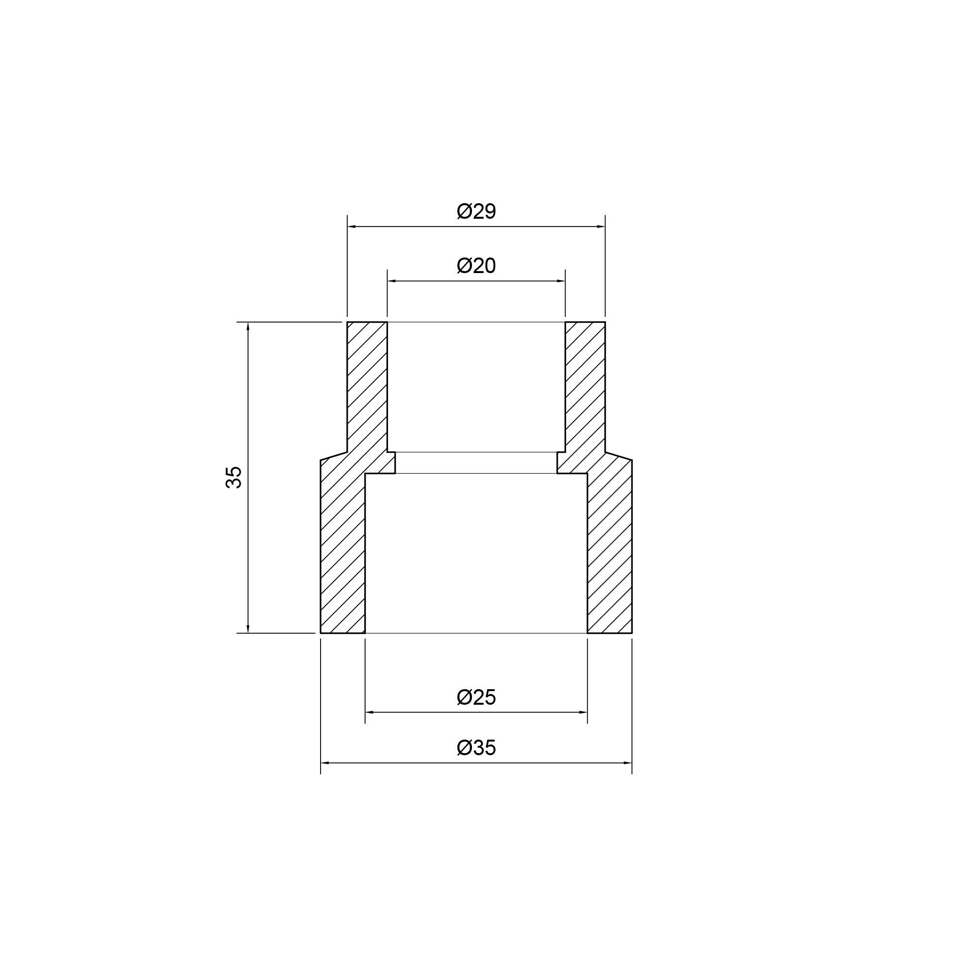 Муфта PPR Alfa Plast 25х20