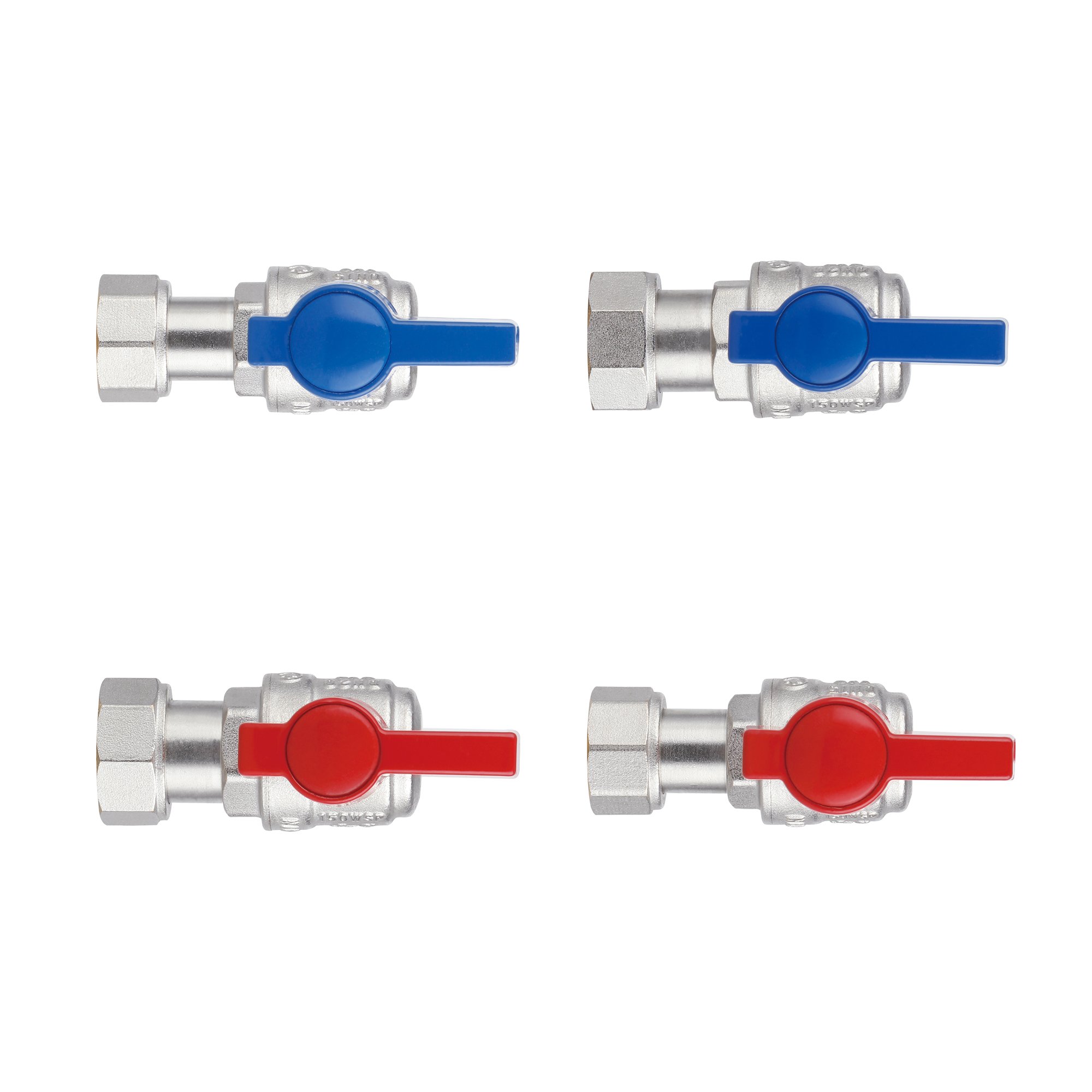 Комплект кутовий кранів Thermo Alliance Standart 1/2"ВН -3/4"ВН з накидною гайкою для підключення котла TAS225RBW1520