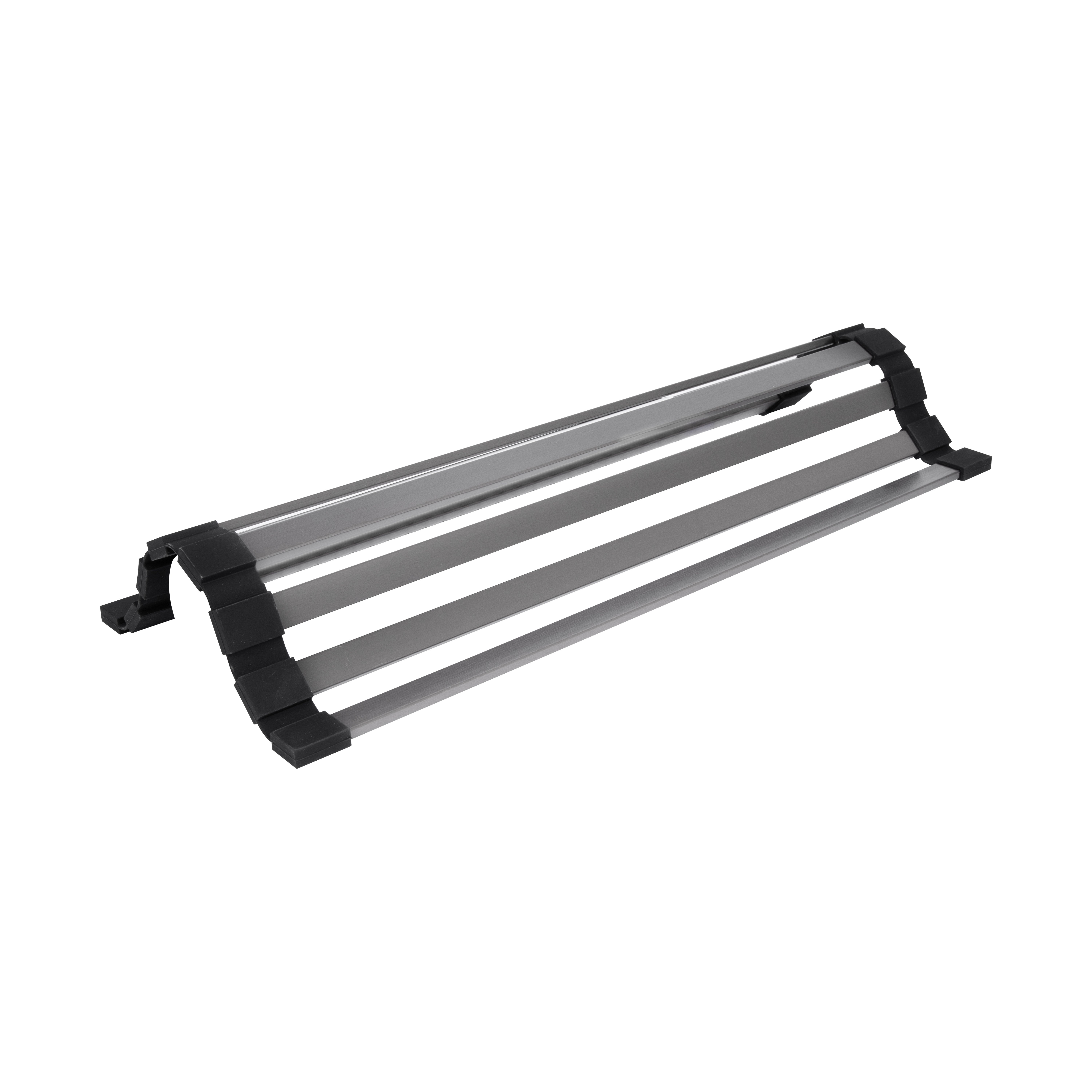 Сушарка на кухонну мийку Lidz Acsis LA12 Black, плоска основа, для посуду 430х218 мм LDACSLA12BLM49766