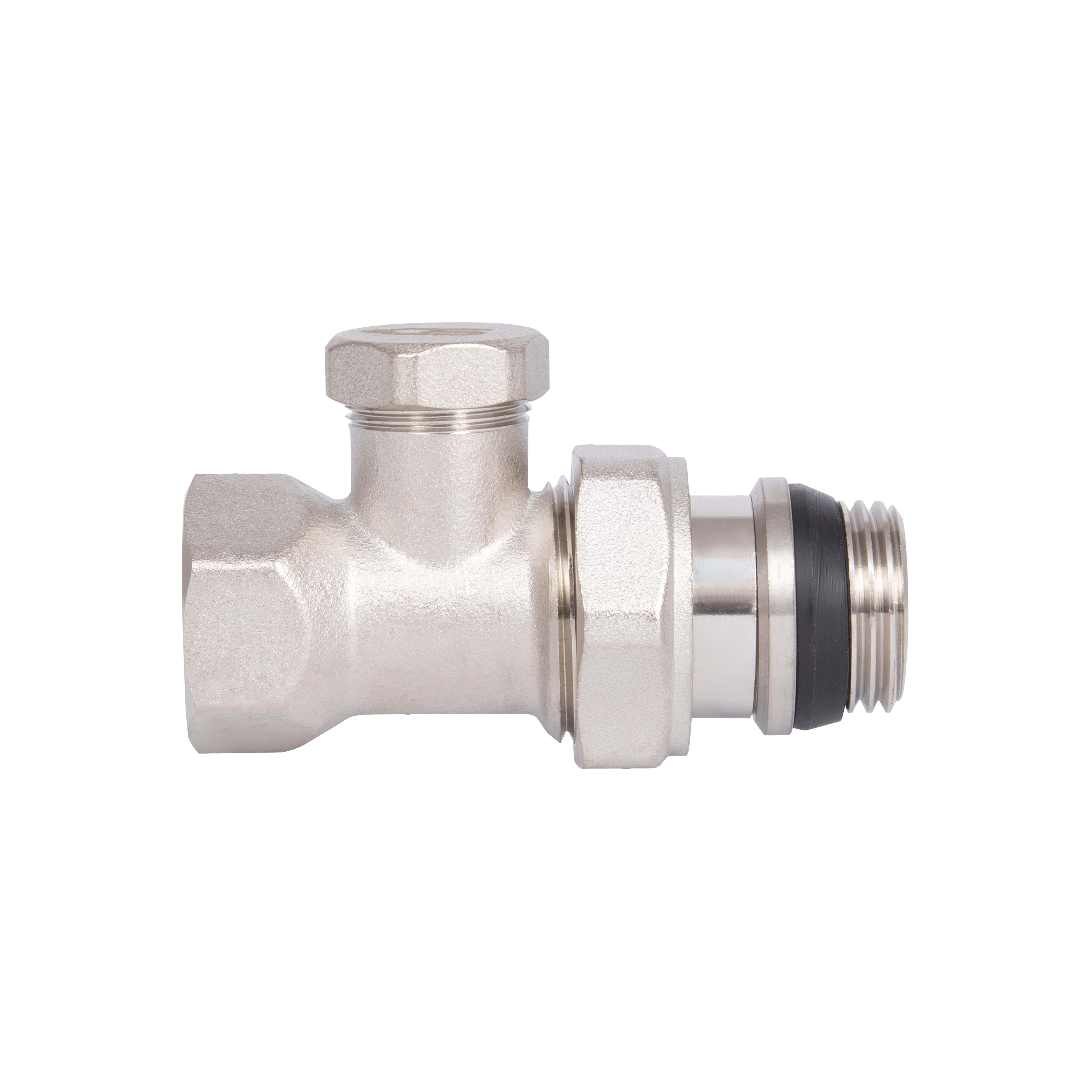Кран радіаторний Thermo Alliance Base 1/2" ВЗ з антипротіканням прямий SD227W15