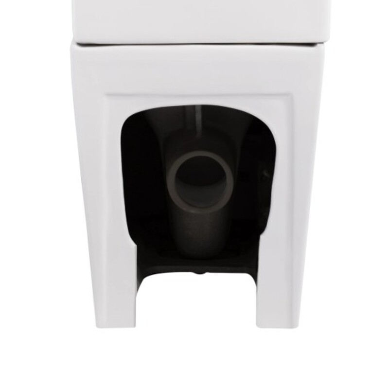 Чаша унітазу-компакту без сидіння MIXXUS PREMIUM QUADRO-0402-R BOWL 425x390x675 система змиву RIMLESS (MI8340)