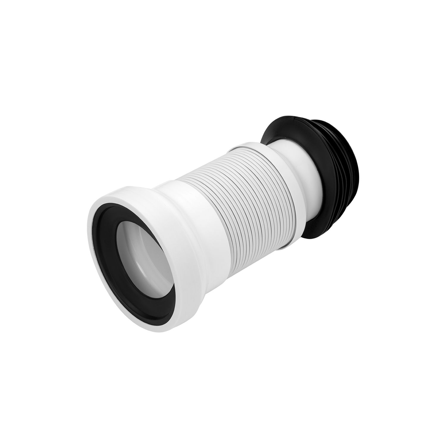 Гофра для унітаза армована Kroner KRP - GA110 D - 110 мм 240-455 мм