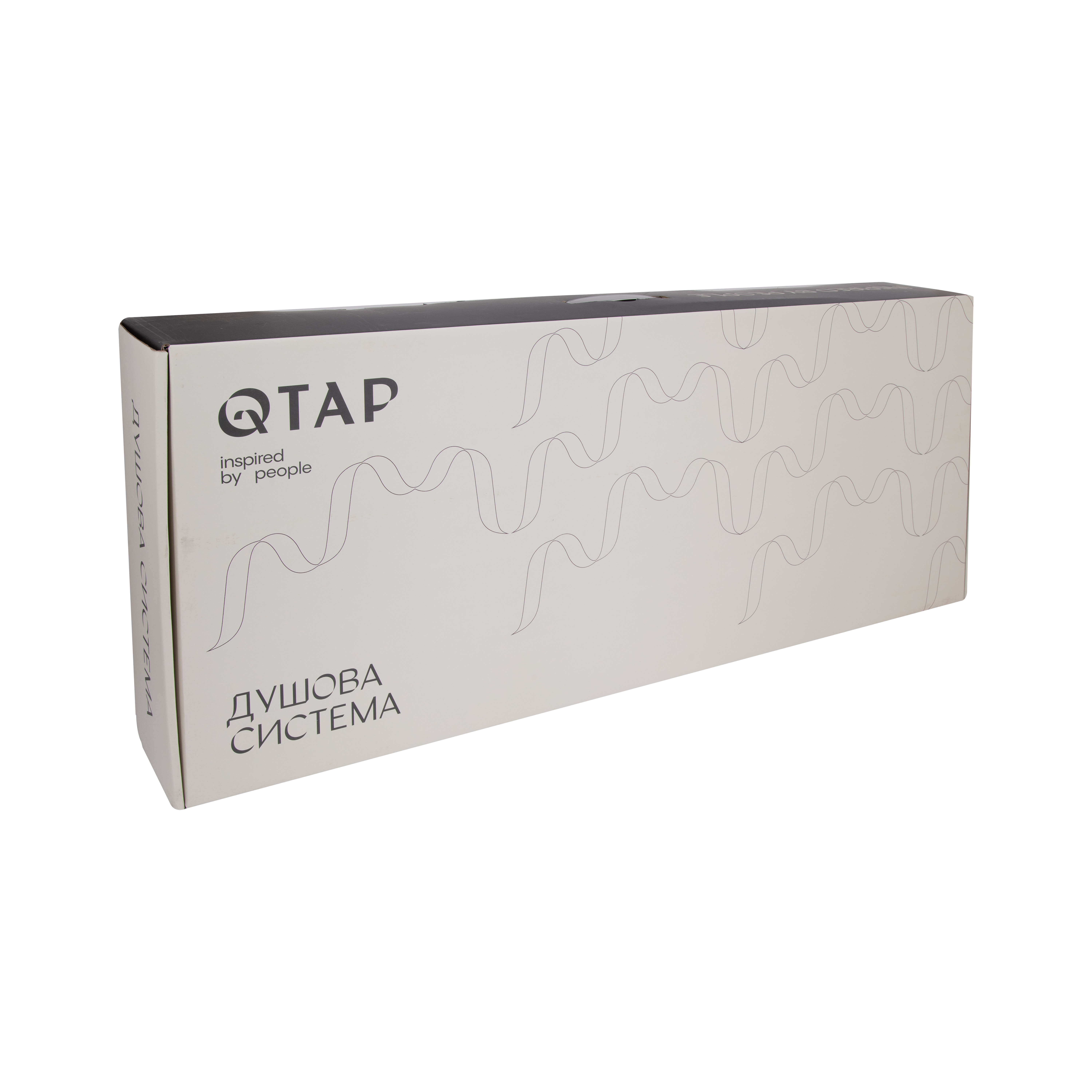 Душова система універсальна Qtap Aries на три споживачі (з виливом) QTARI1112CRM47606 Chrome