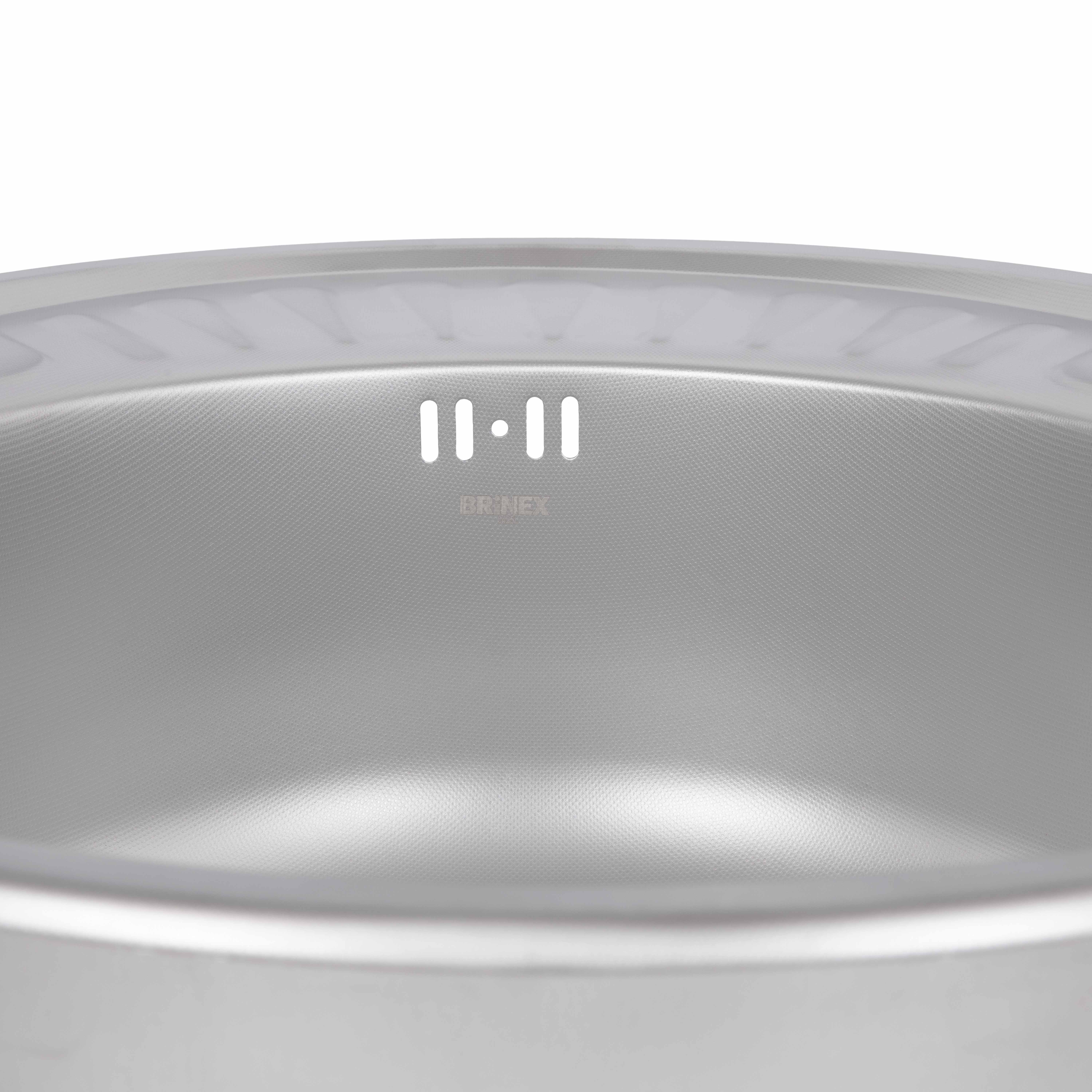 Кухонна мийка Brinex 5745 0,8 мм Micro Decor (BRIN5745MDEC0)
