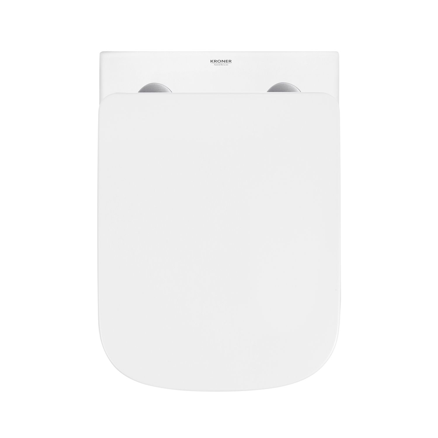 Унітаз підвісний Kroner Eifel WHI483429 TORNADO безобідковий з сидінням