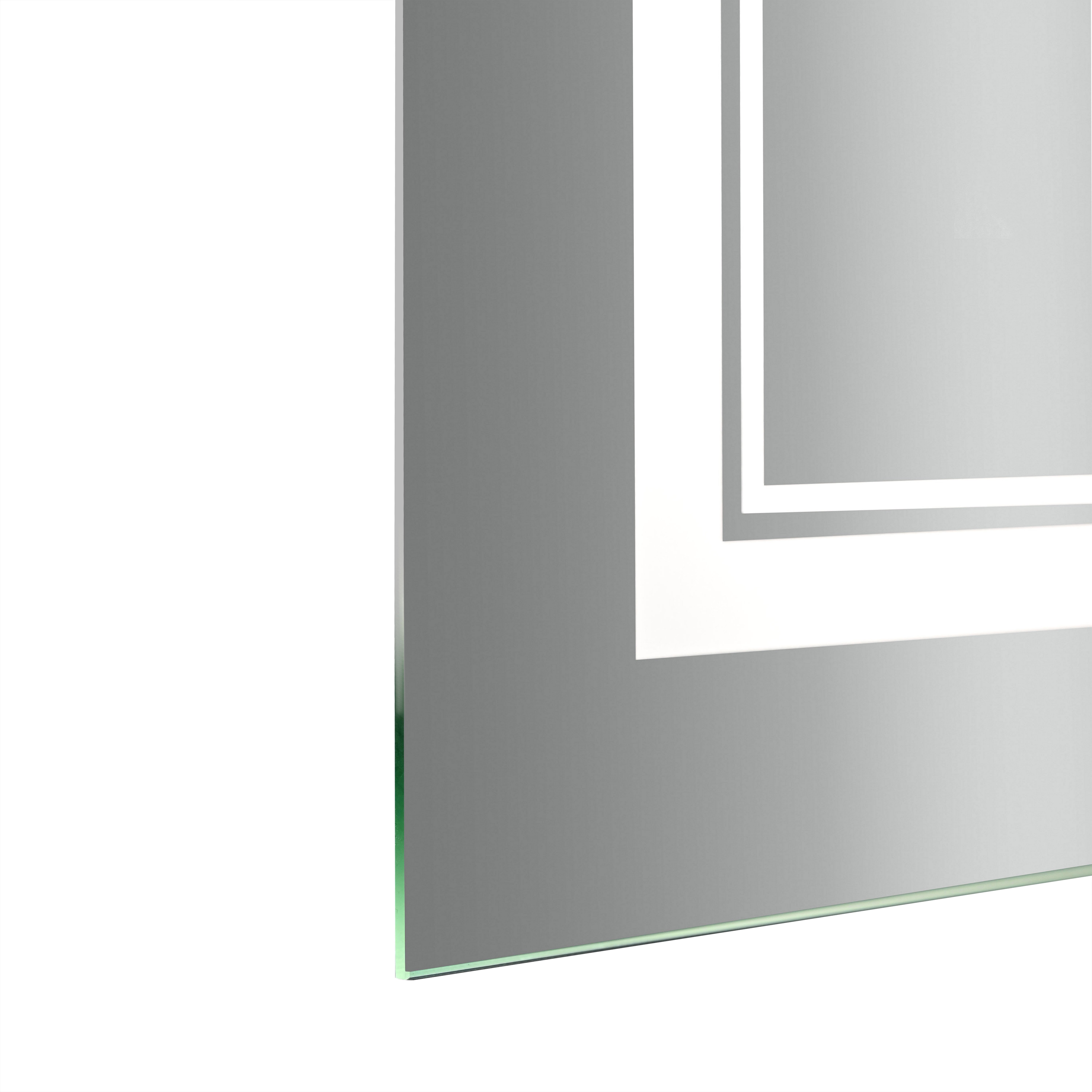 Дзеркало Qtap Cardinal (CA1) 800х500 з LED-підсвічуванням Touch, з антизапотіванням, з димером, рег. темп. кольору (3000-6500K) QT0478C5080
