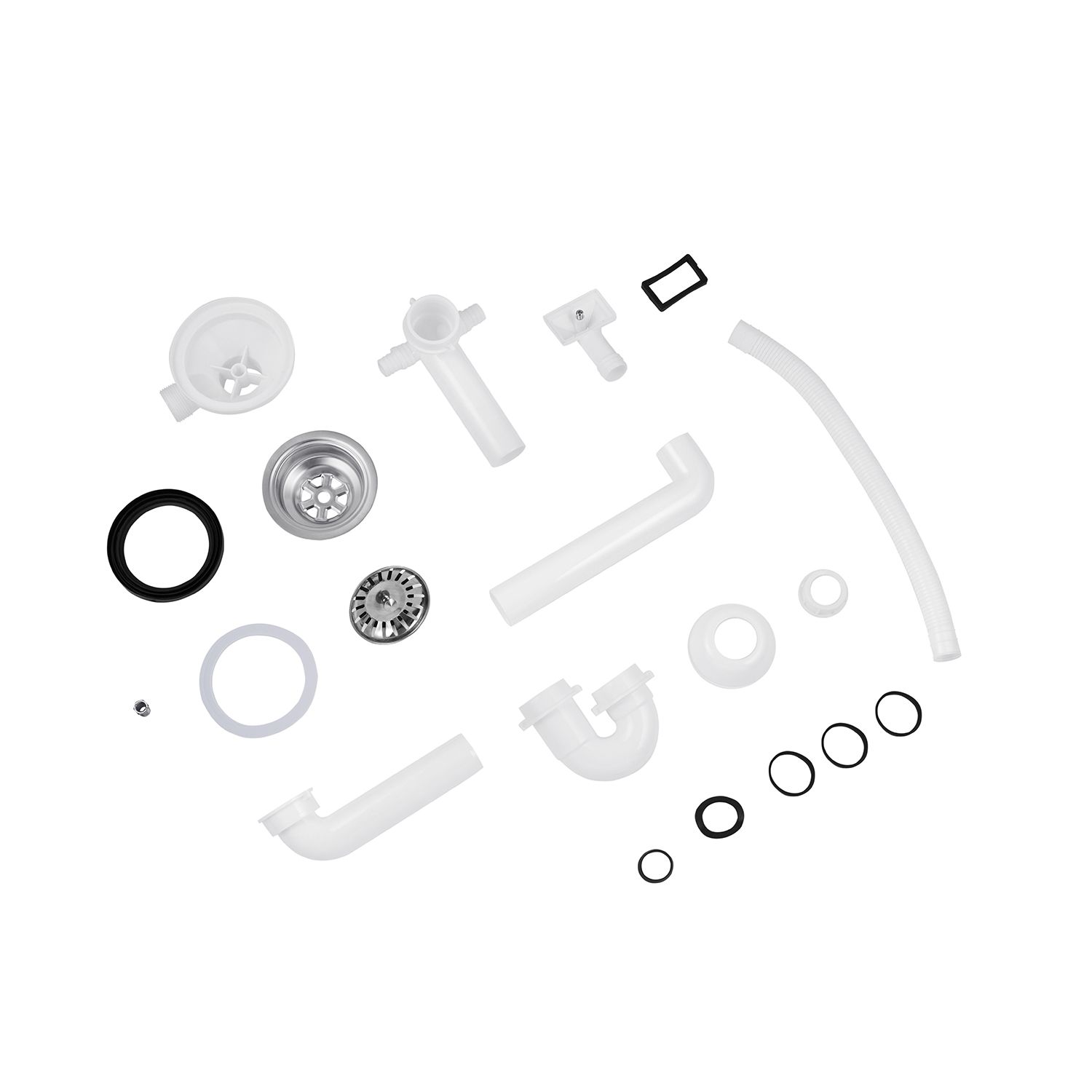 Сифон для кухонної мийки Kroner KRP Siphon - 010 3 1/2"х40 мм