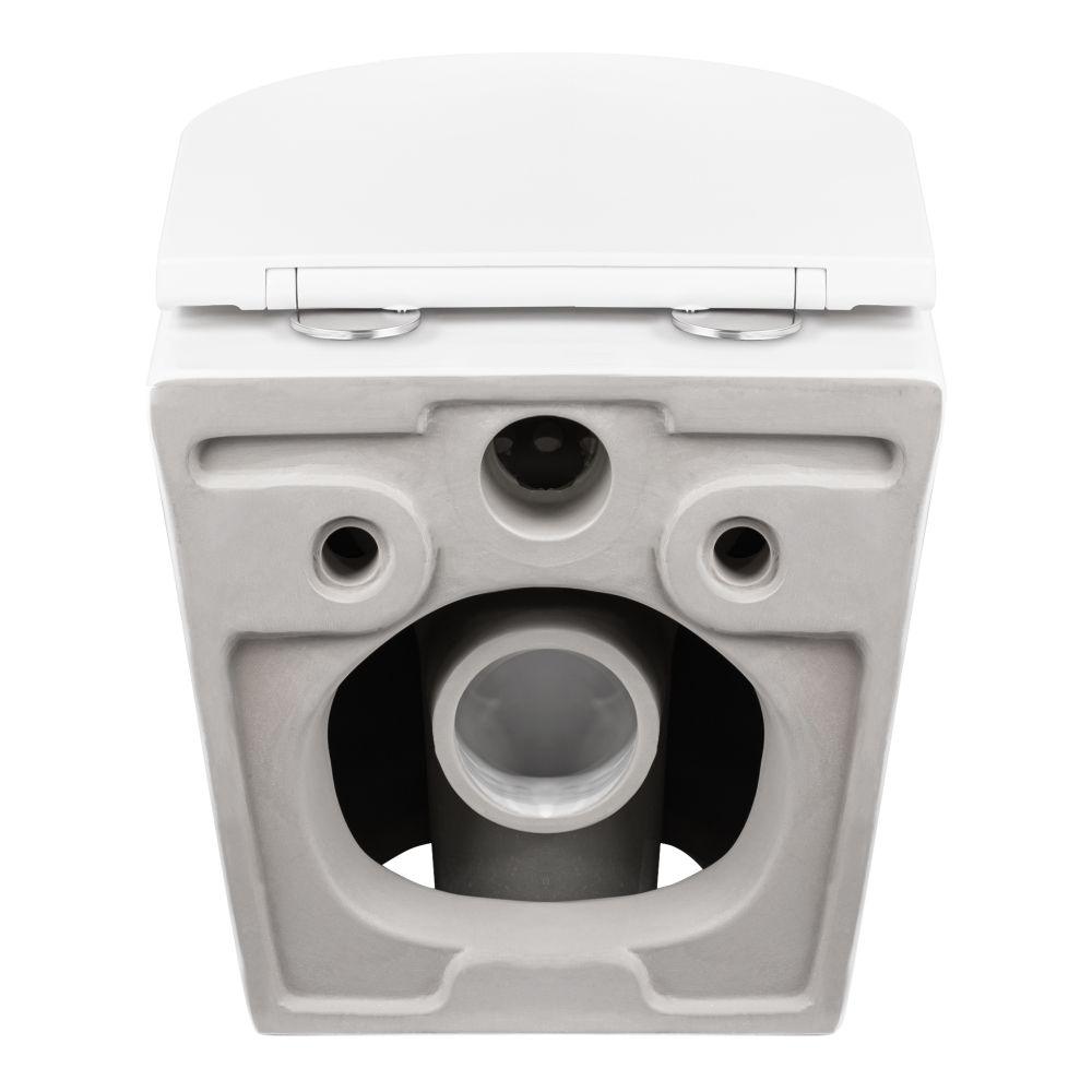 Унітаз підвісний Qtap Robin безобідковий з сідінням Soft-close QT1333046ENRW