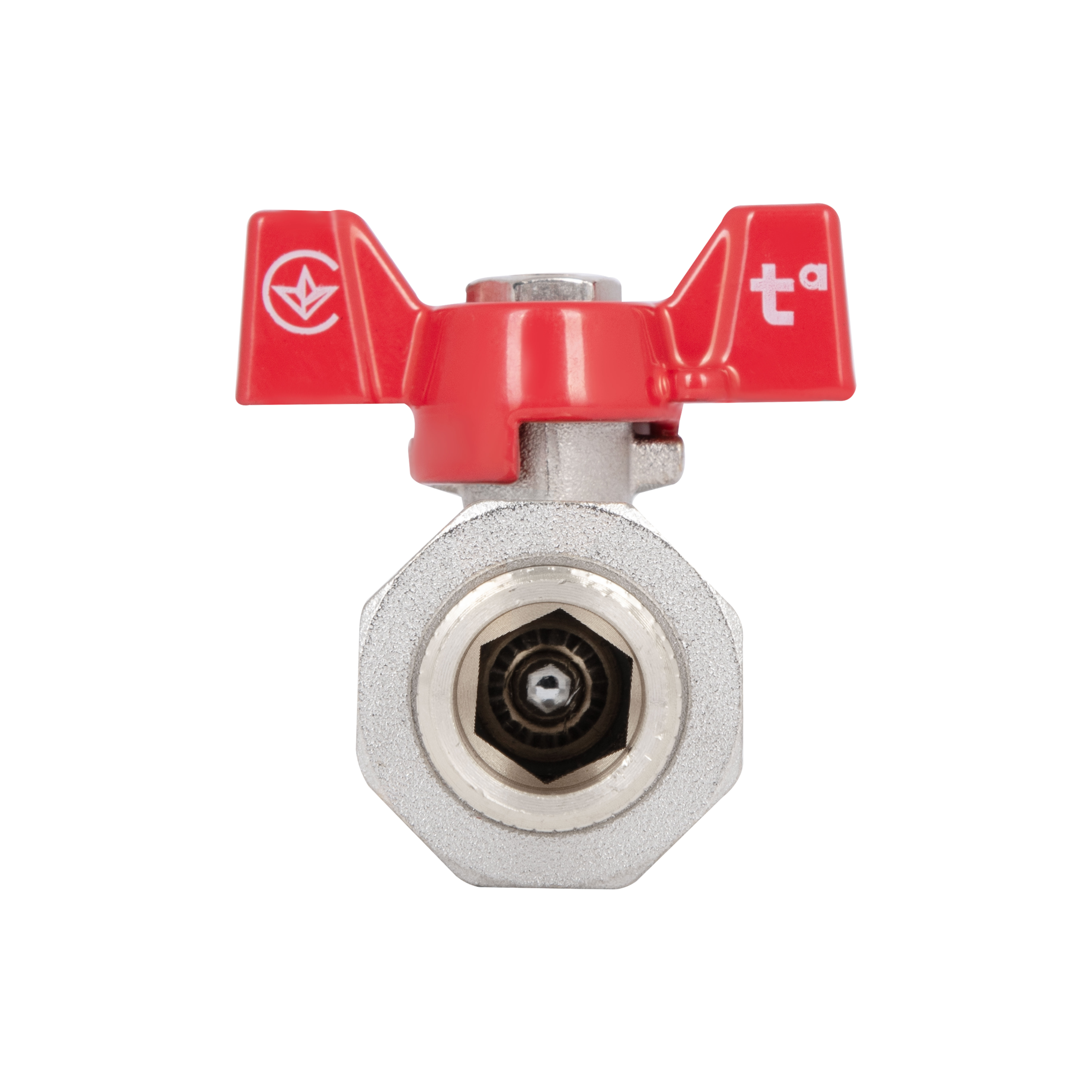 Кран кульовий "Американка" Thermo Alliance Standart 1/2" ВЗ прямий SD220NW15PN40