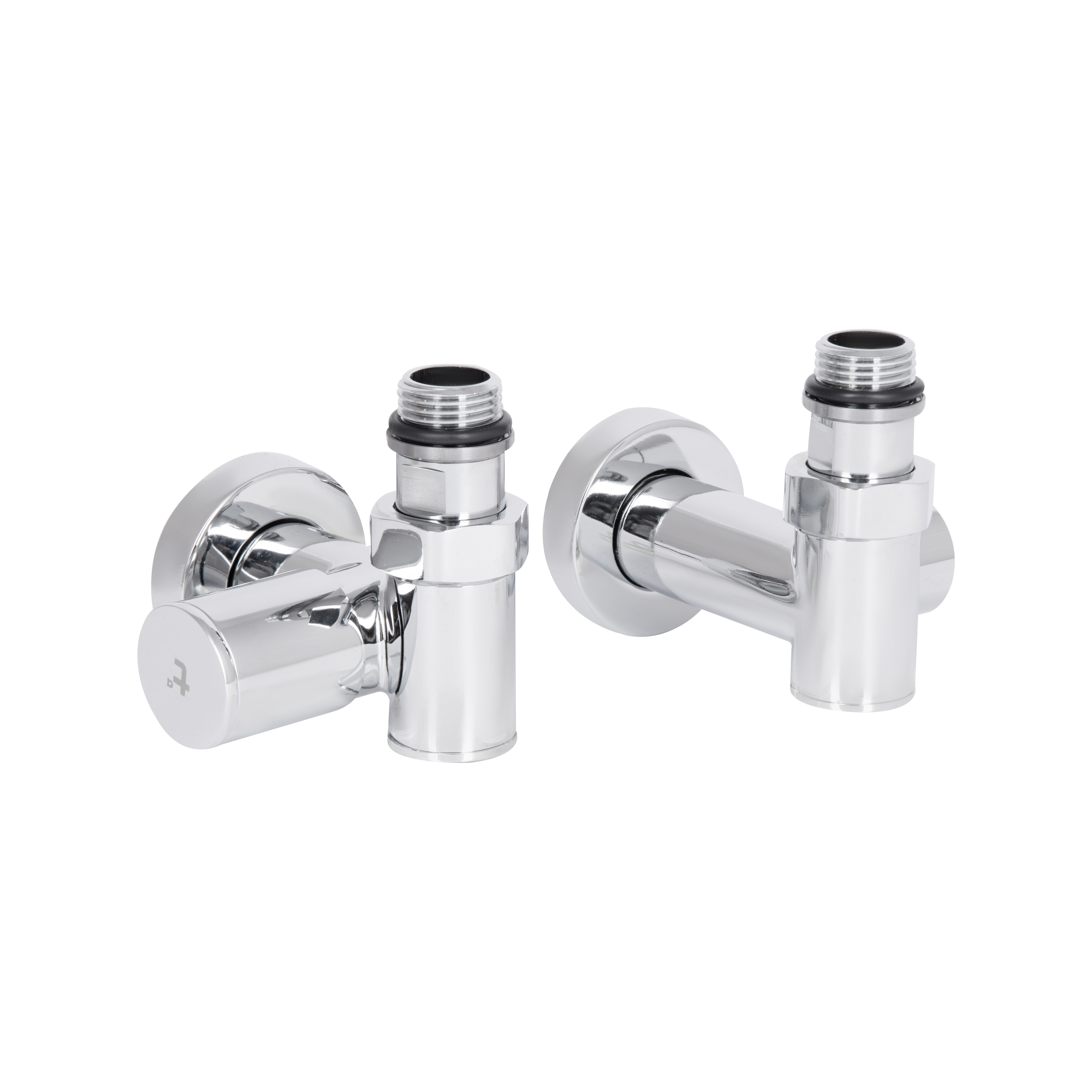 Комплект кранів Thermo Alliance Standart 1/2" хром, для рушникосушарки кутовий SF395W15HE