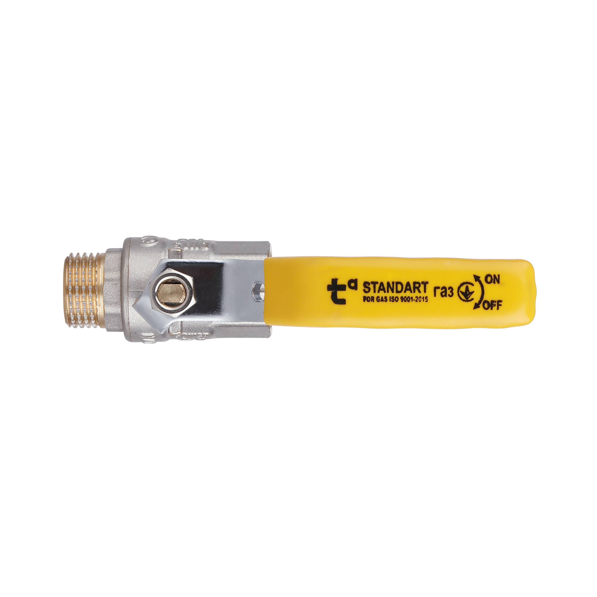 Кран кульовий Thermo Alliance Standart 1/2" ВЗ для газу (важіль) SD605NG15PN40