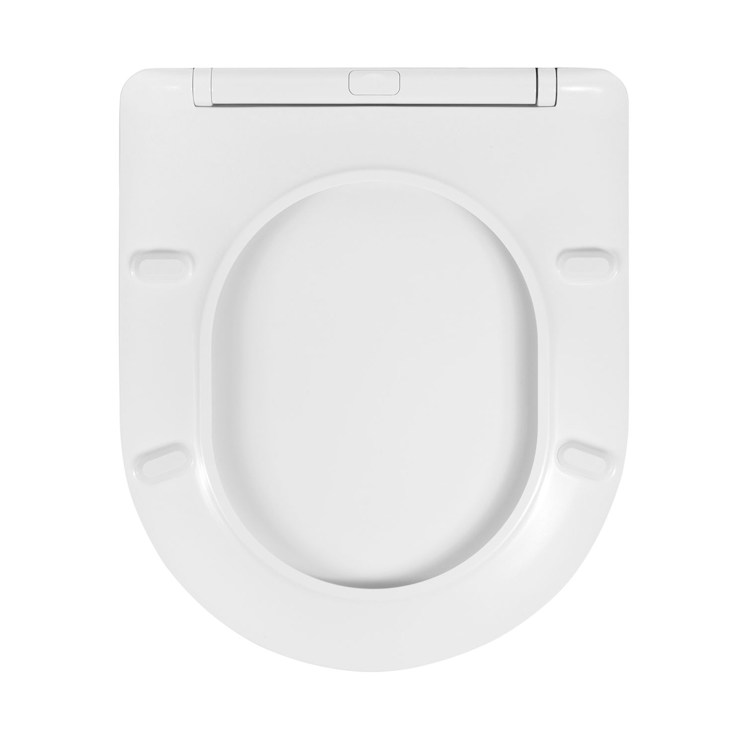 Унітаз підвісний Kroner Harz WHI483632 TORNADO безобідковий з сидінням