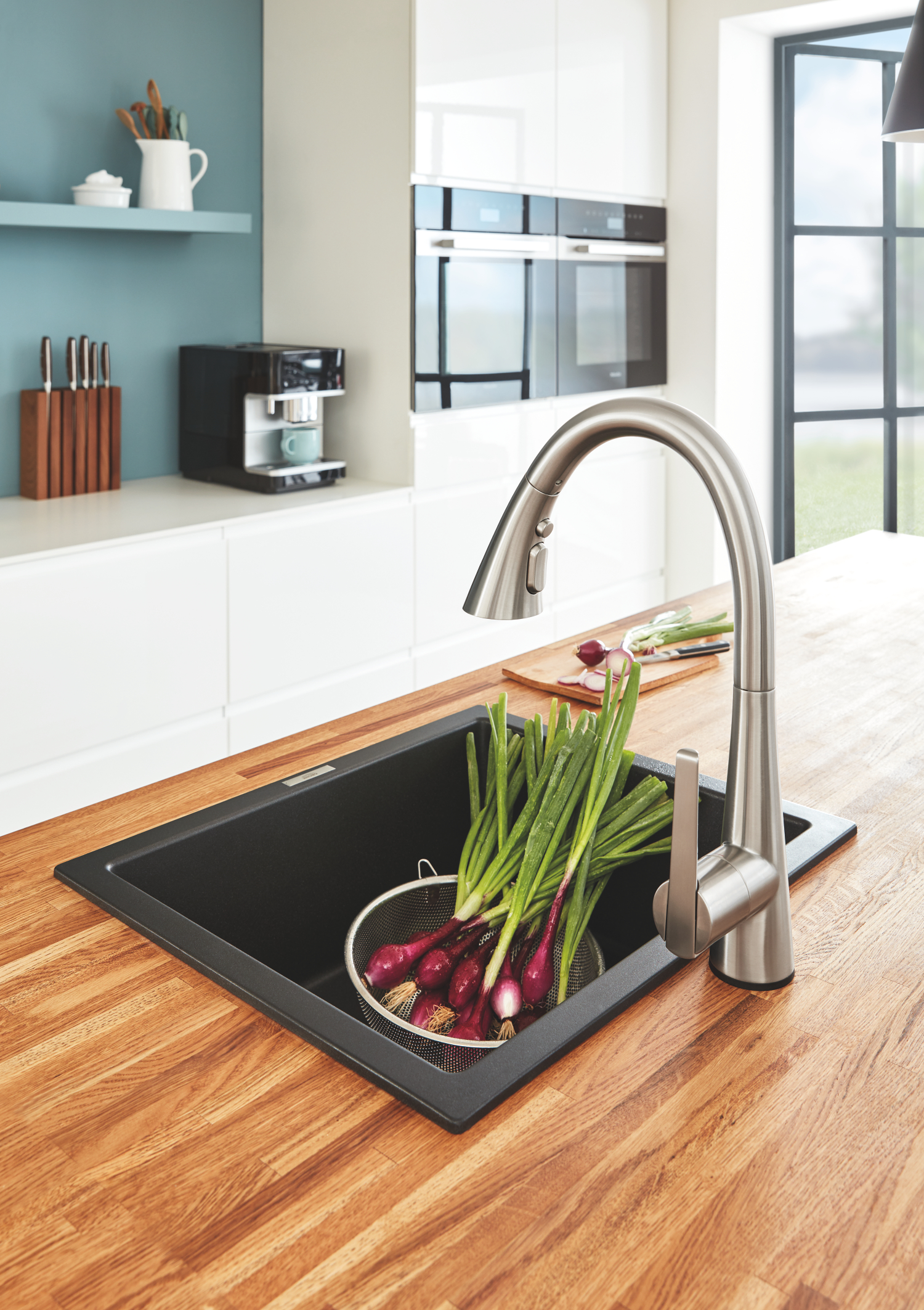 Композитна мийка для кухні Grohe K700U (31654AP0)