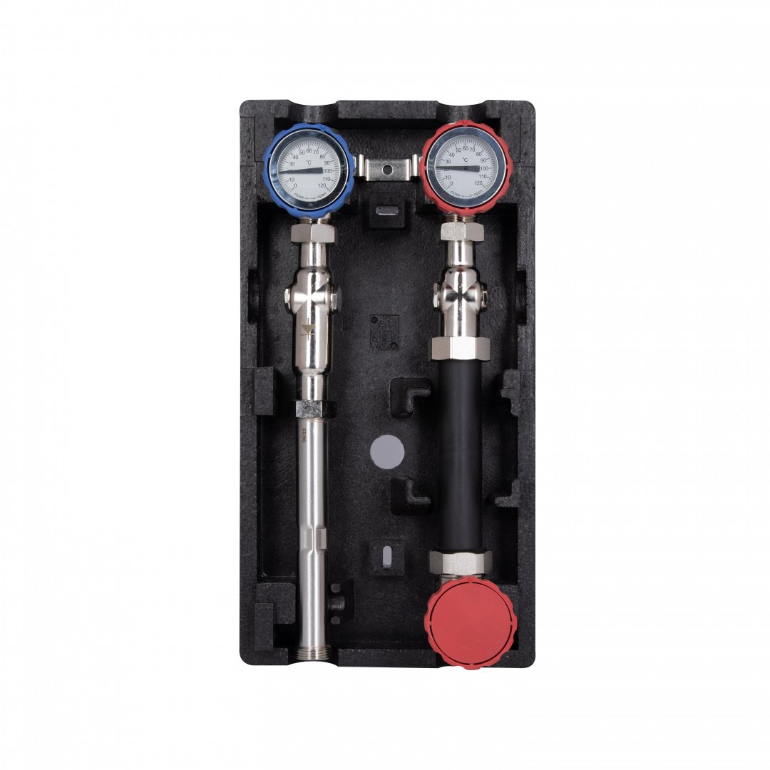 Насосна група Forte Quick System  пряма лінія 1" (без насосу) праве підк., нержав. сталь SUS304 TAF-QSPGR1 Thermo Alliance