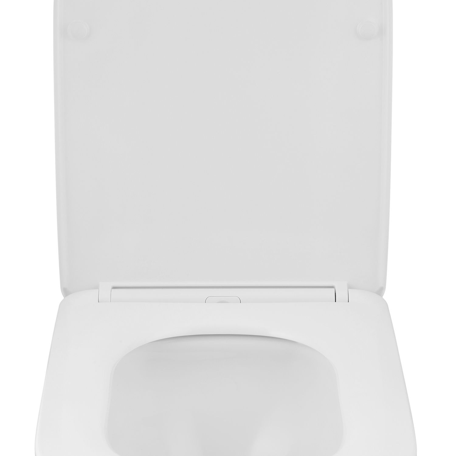 Унітаз підвісний Kroner Eifel WHI483429 TORNADO безобідковий з сидінням