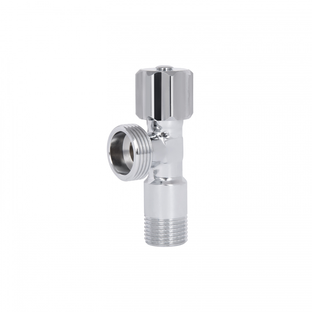 Кран кутовий Thermo Alliance Standart (ручка шестигранник) з вент.буксою 1/2"З х 3/4"З SF3441520