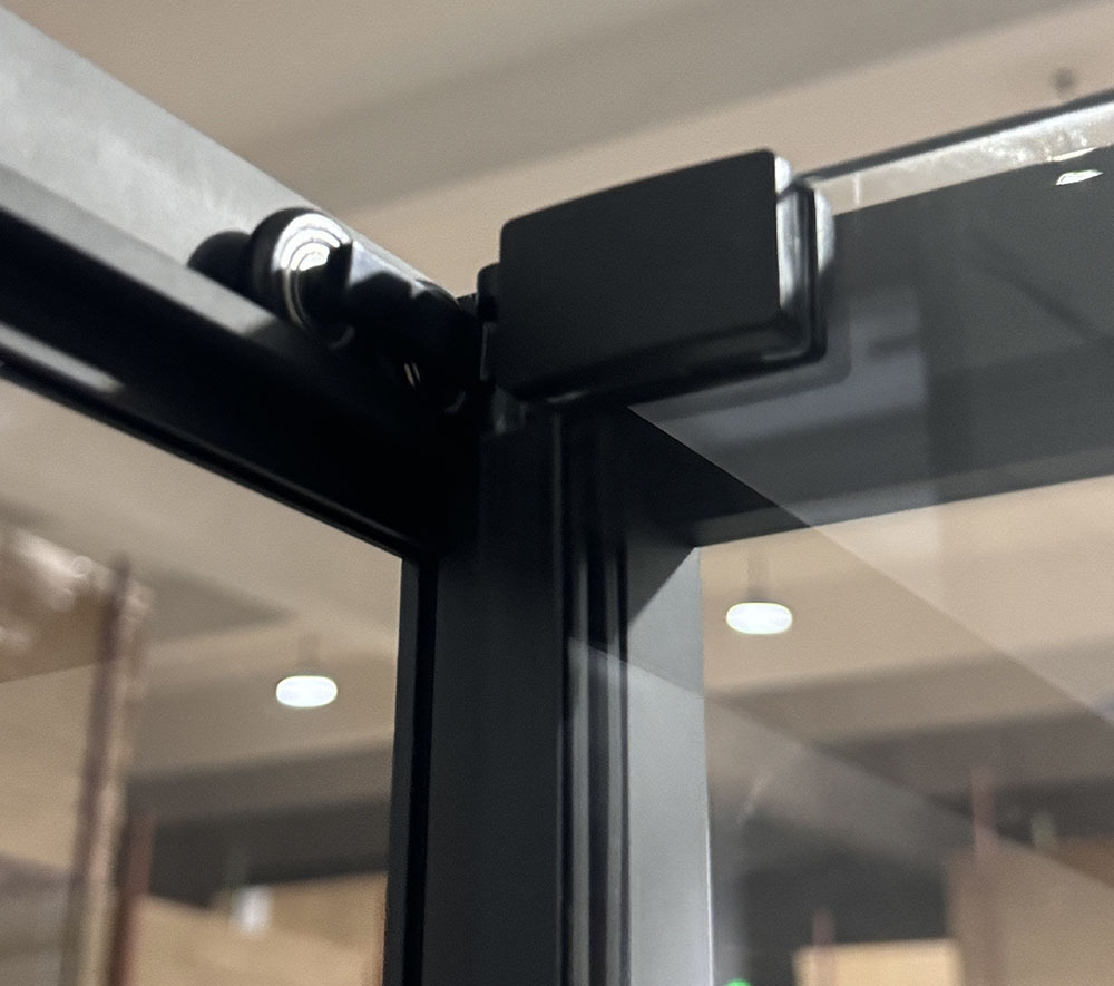 Душова кабіна без піддону MIXXUS PREMIUM QUADRO SC01-90x90x195-TR BLACK прозоре скло 6мм (MI8292)