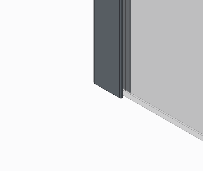 Душова перегородка Walk-In KOER SR SP02-100x200-TR-01 прозоре скло EASY CLEAN 8мм хром (KR5395)