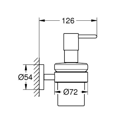 Дозатор для рідкого мила Grohe Essentials (1022572430)
