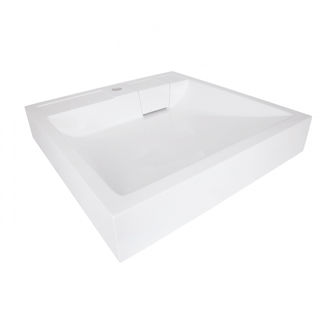 Раковина на пральну машину Qtap Arvin 595x595x115 мм, White QTARV2365WHI48575