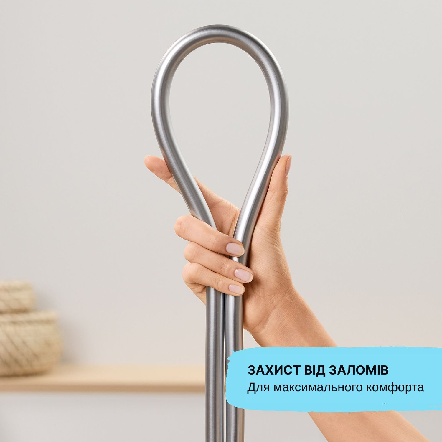 Шланг для душу Grohe VitalioFlex Silver TwistStop 1500 мм 27505001