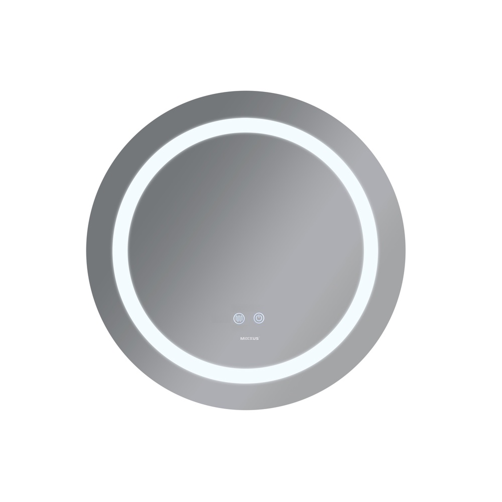 Дзеркало MIXXUS PLAIN MC03-60 з LED Touch, Anti-fog, димером, рег. яскравості (MI6662)